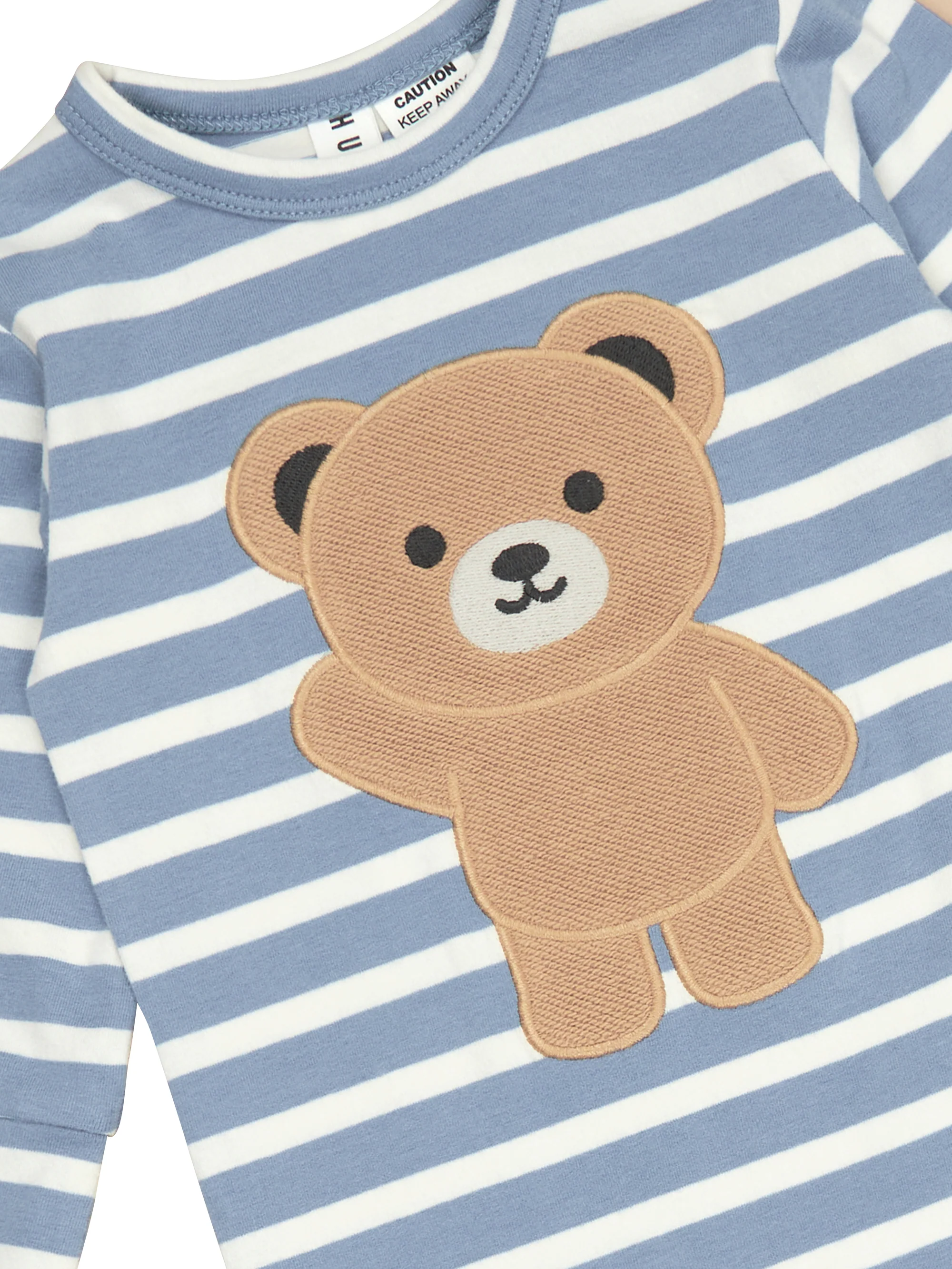 Hello Hux Stripe Romper - Image 4