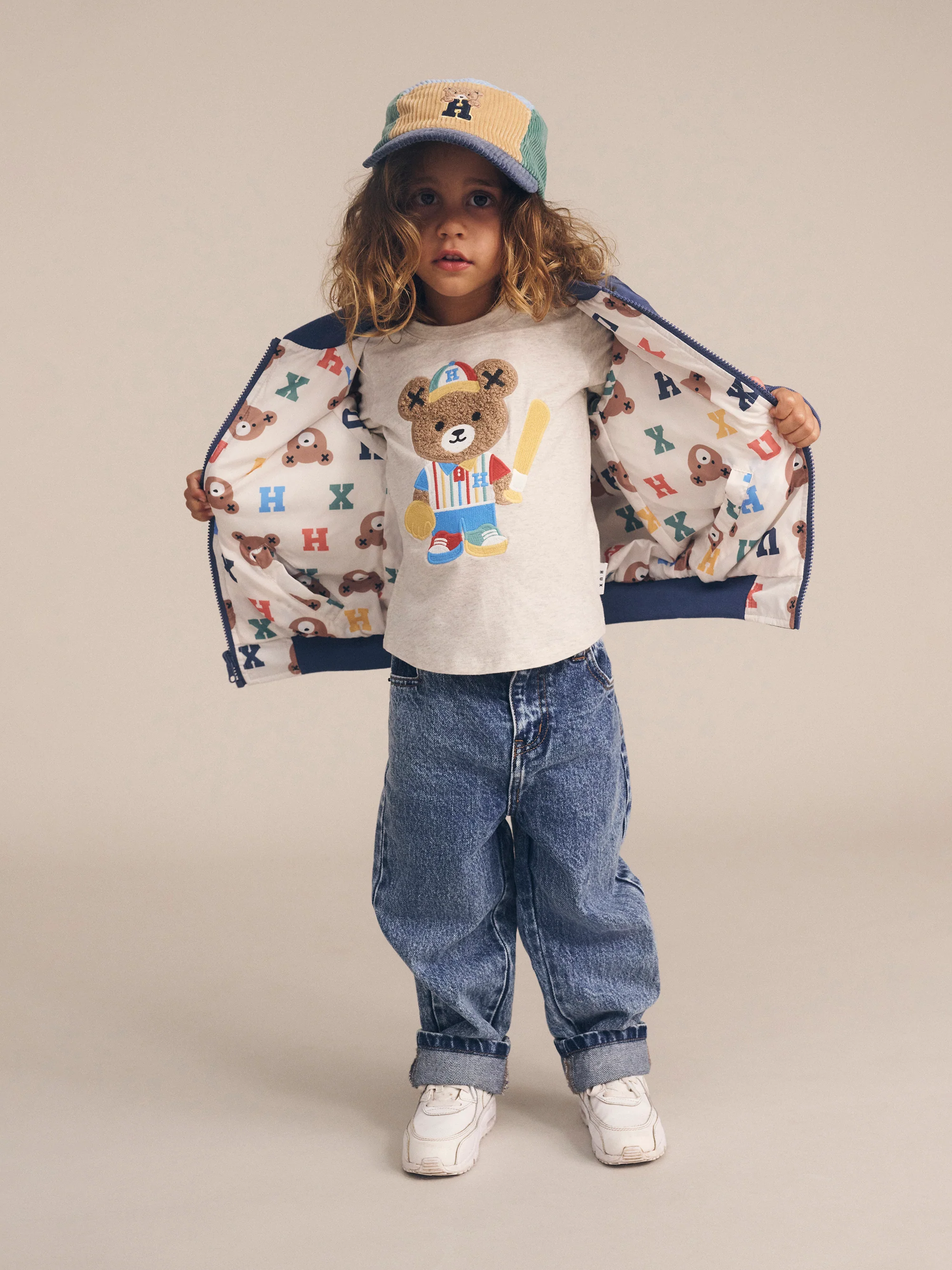 Huxbaby Hux Alphabet Reversible Bomber - Image 2