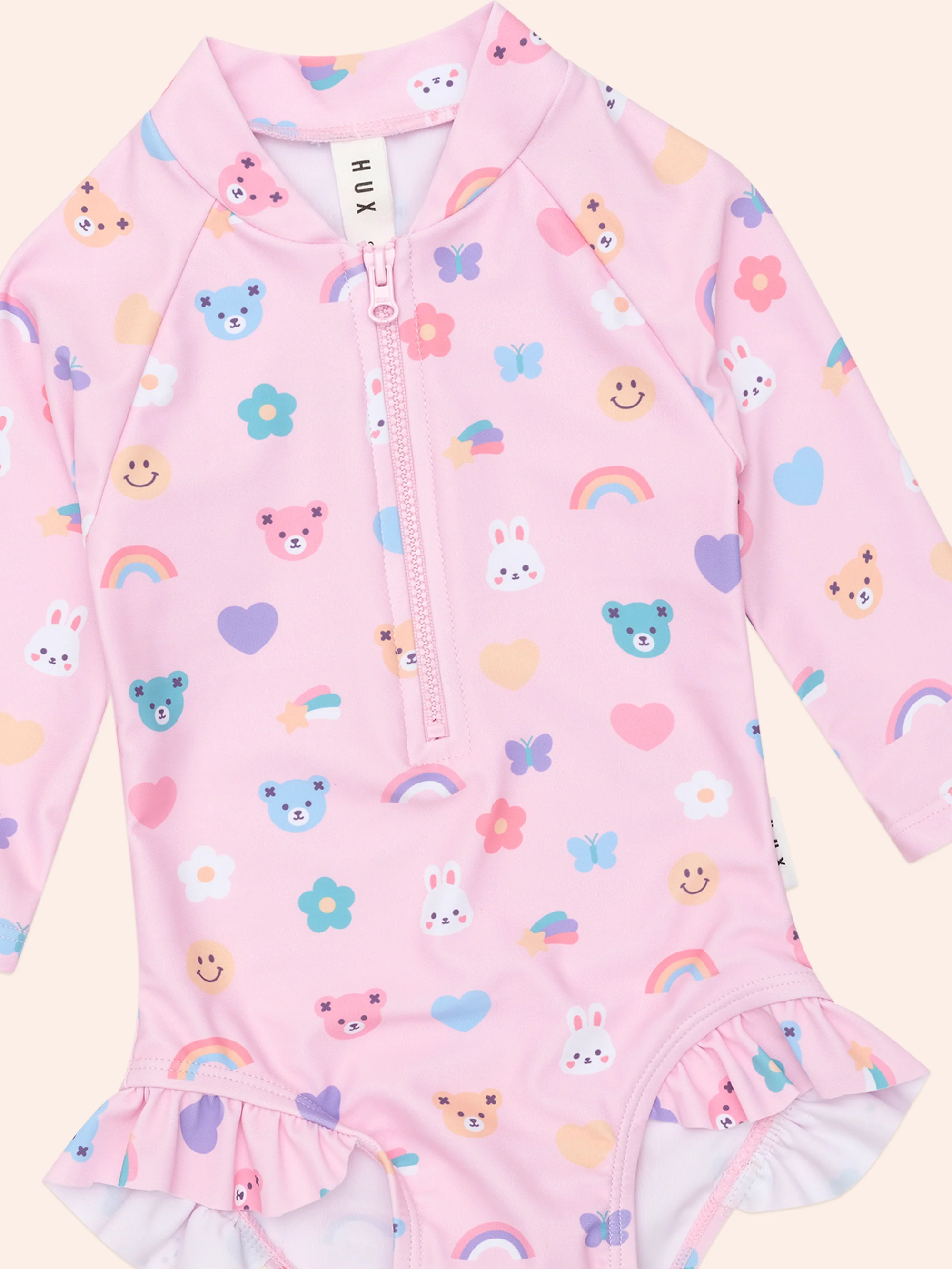 Huxbaby Hux Emoji Zip Swimsuit - Image 3