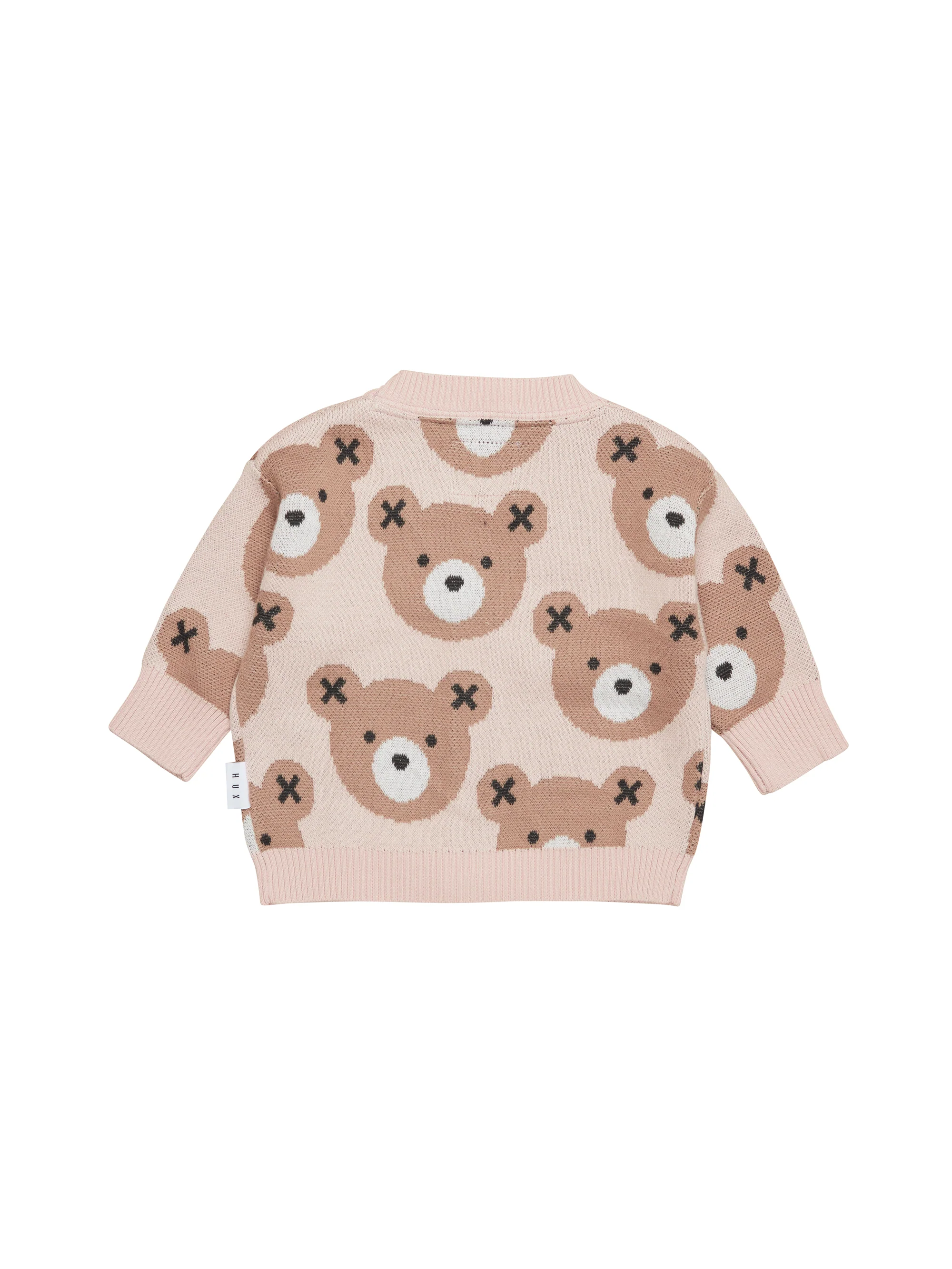 Huxbaby Huxbear Boxy Cardigan - Rose - Image 4