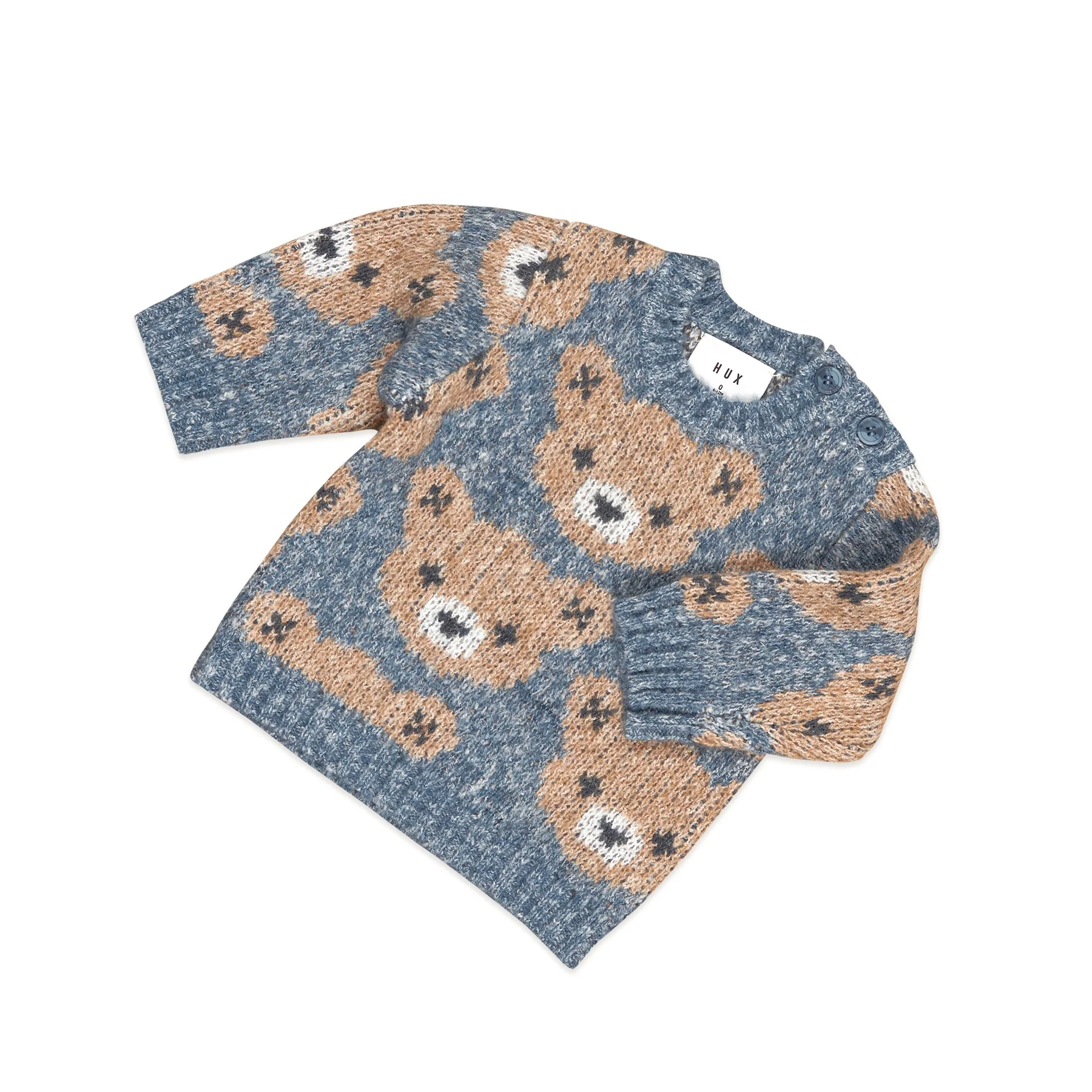 Huxbear Knit Jumper - Night - Image 5