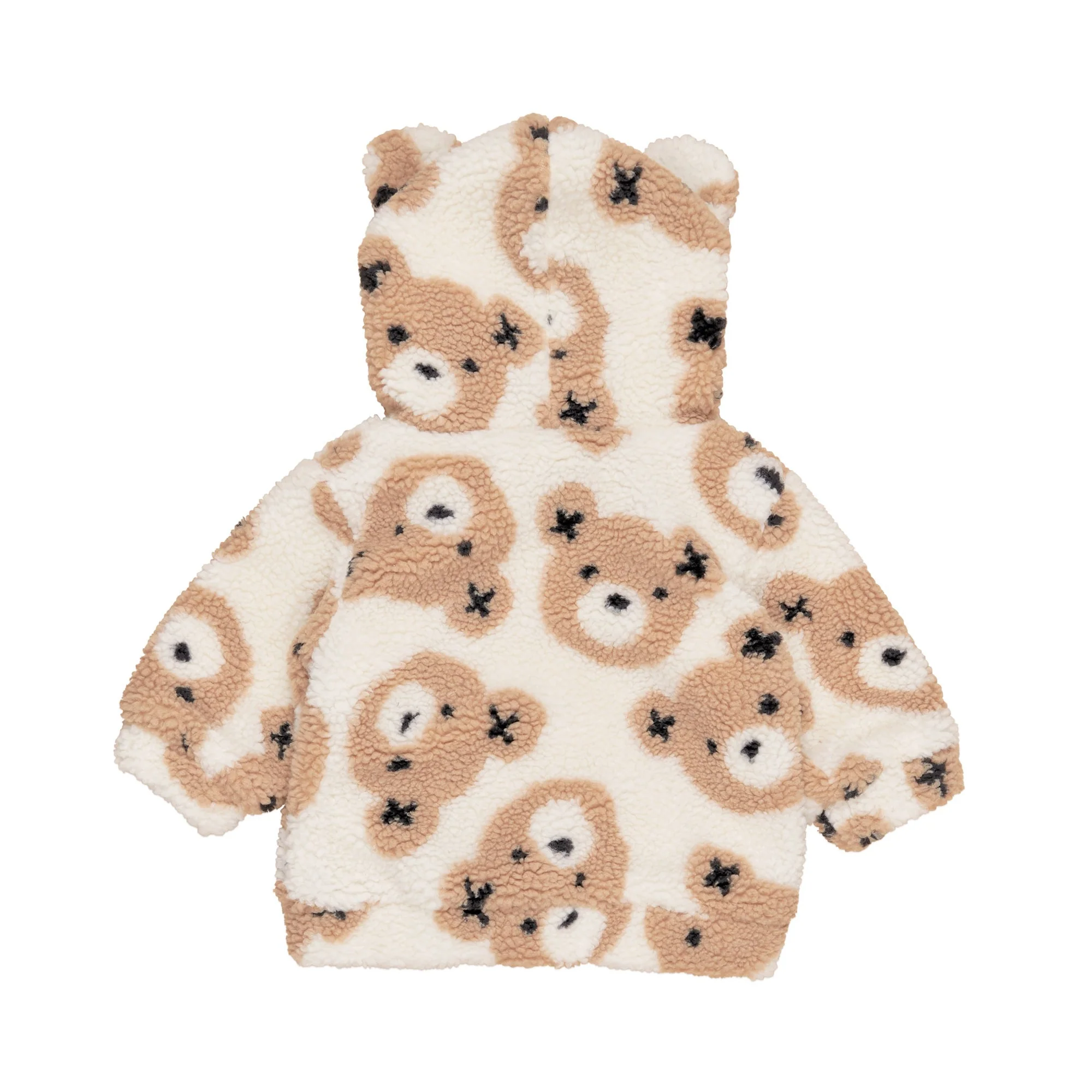 Huxbear Sherpa Hoodie - Natural - Image 5