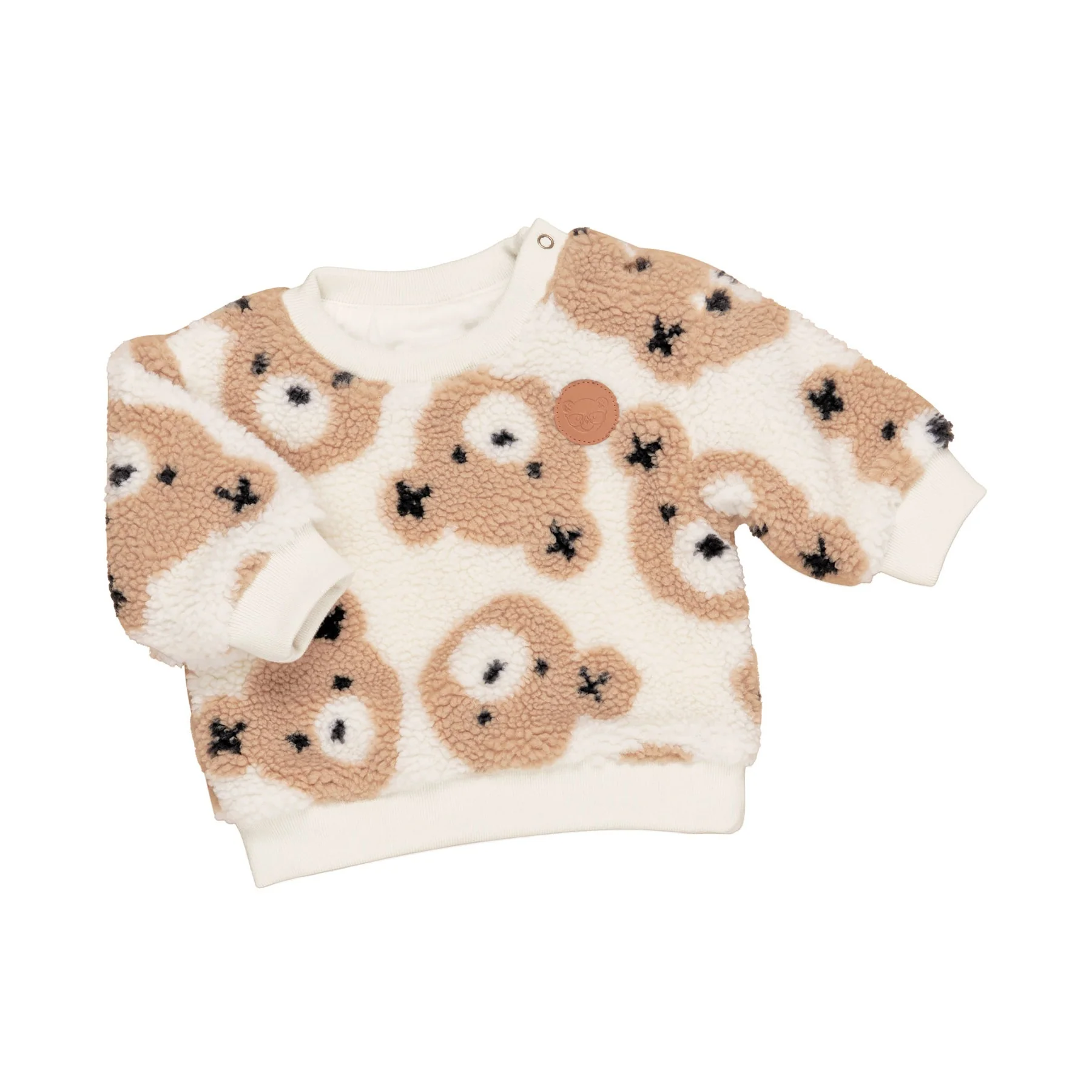 Huxbear Sherpa Sweatshirt - Natural - Image 4