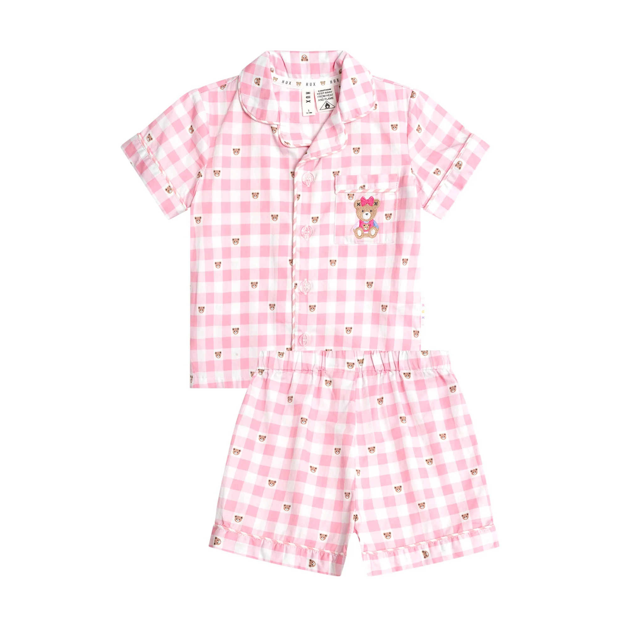 Huxbaby Huxette Check PJs