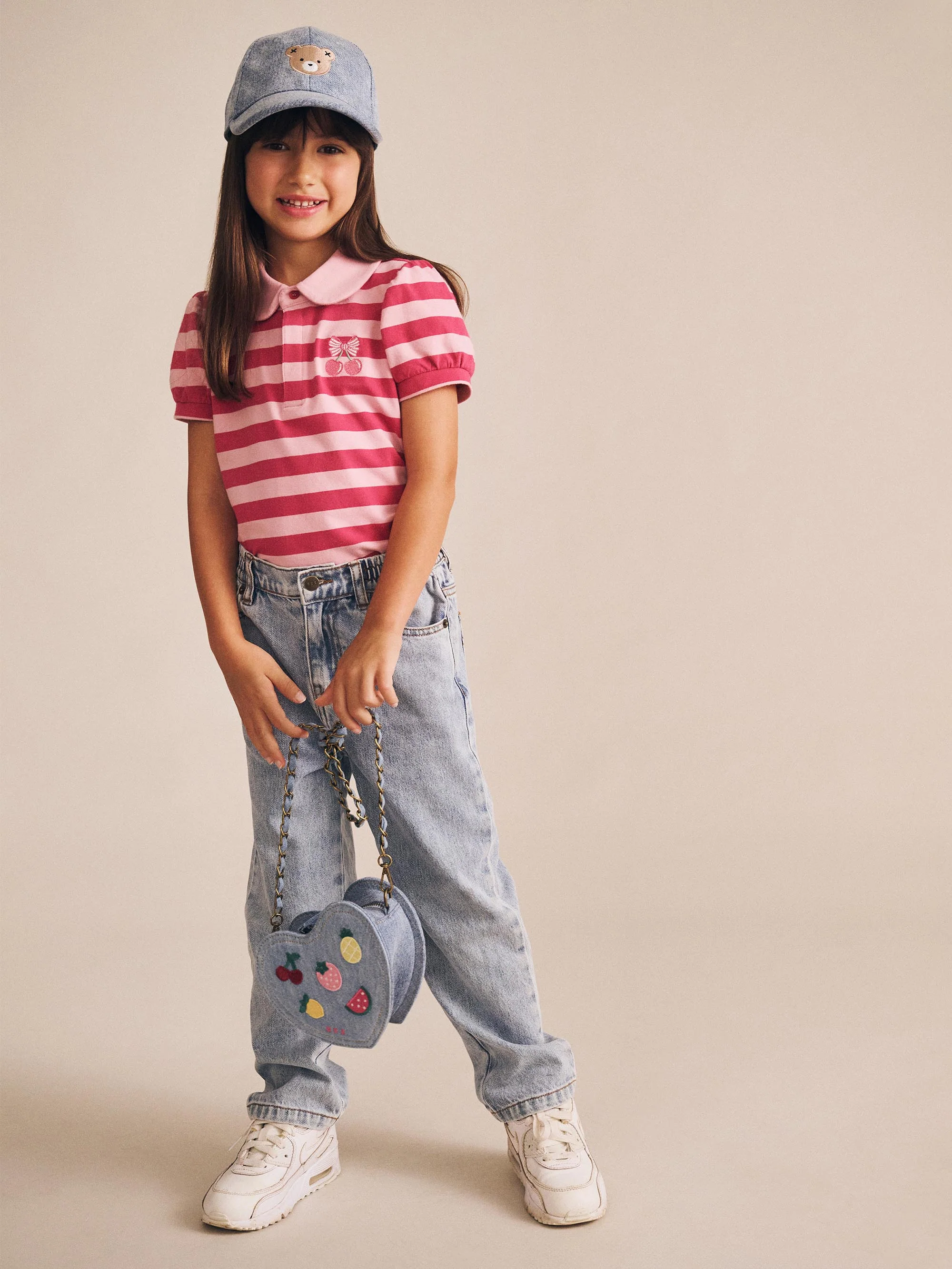 Huxbaby I Heart Fruit Denim Shoulder Bag - Image 4