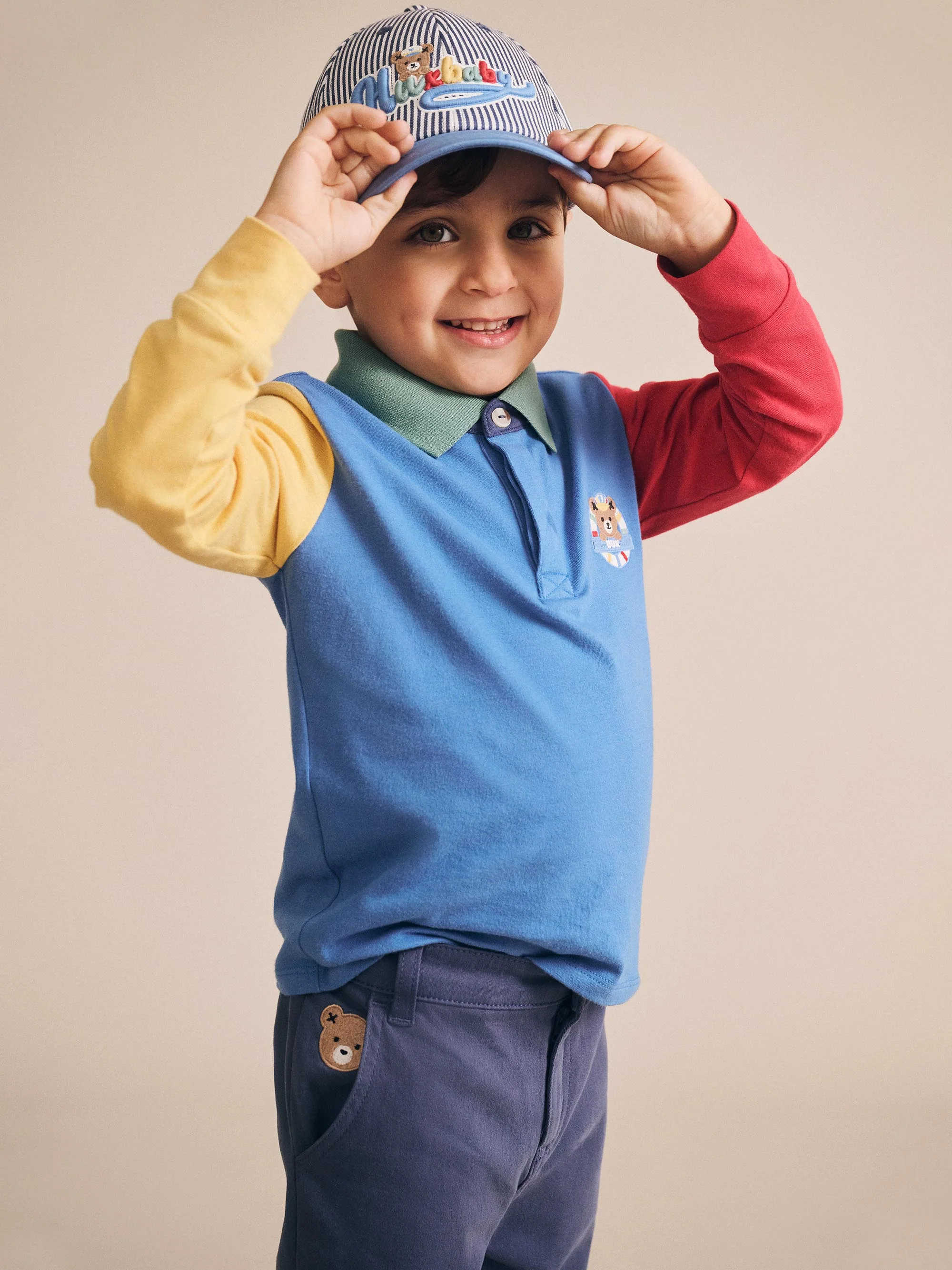 Huxbaby In the Navy Huxbear Chino Pants - Image 3