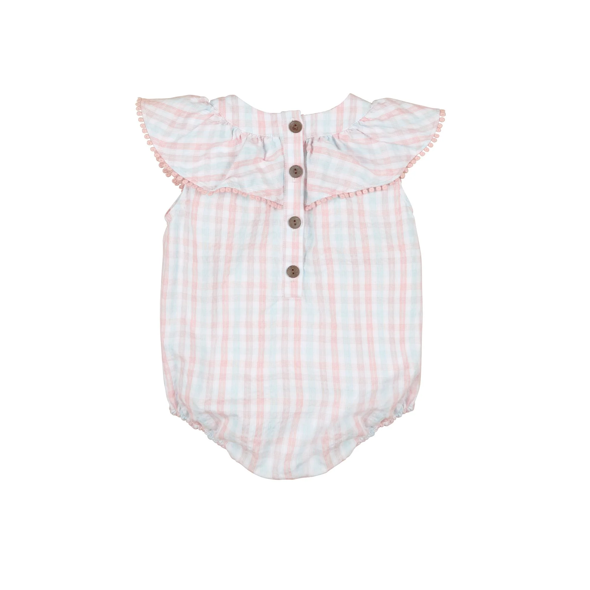 Huxbaby Jewel Check Playsuit - Image 3