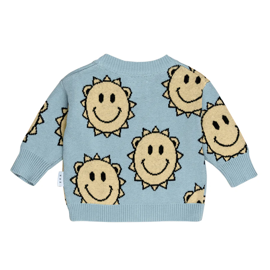 Huxbaby Knit Cardigan - Sunny Bear - Image 3