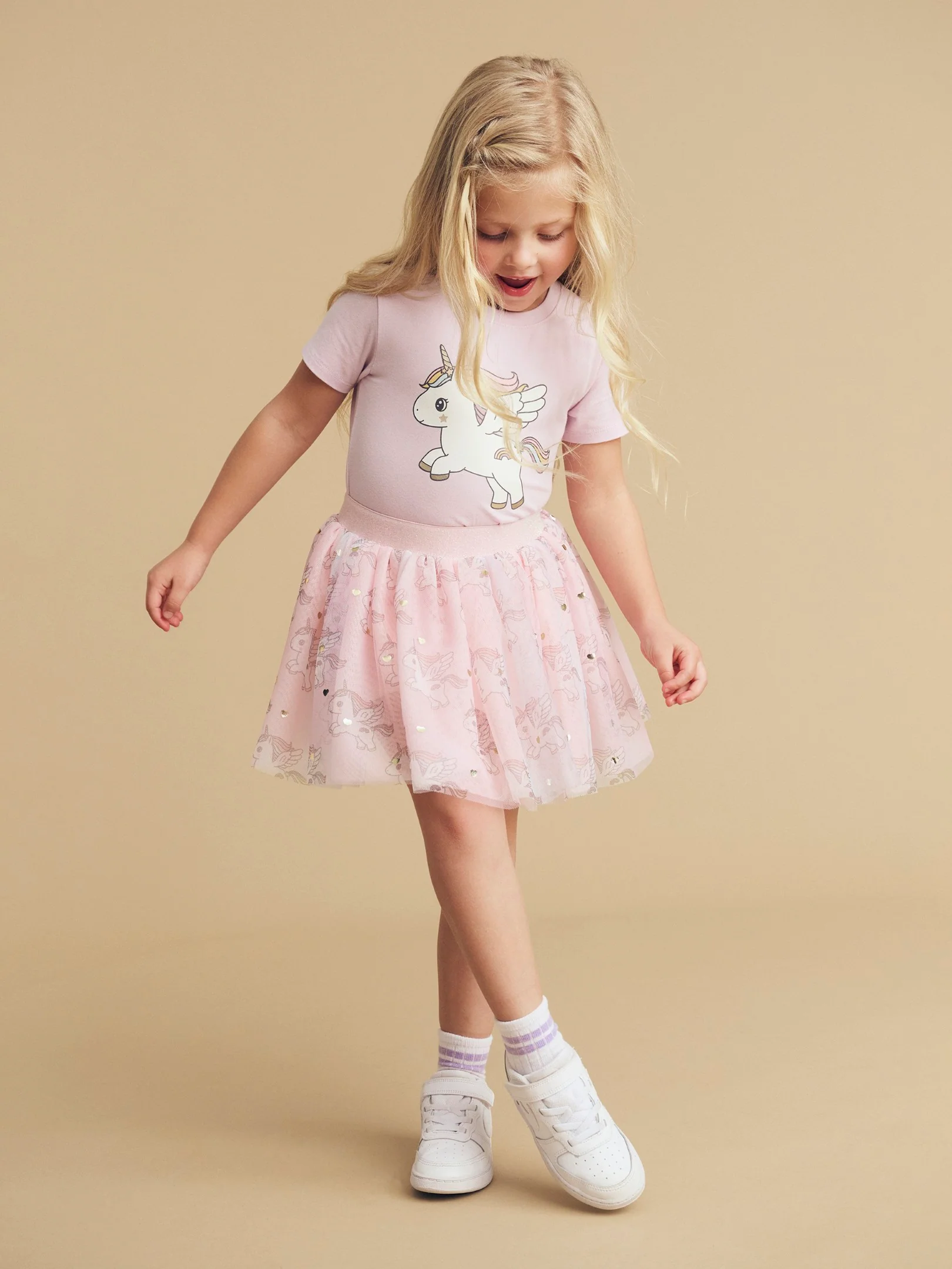 Magical Unicorn T-Shirt - Bright Orchid - Image 4