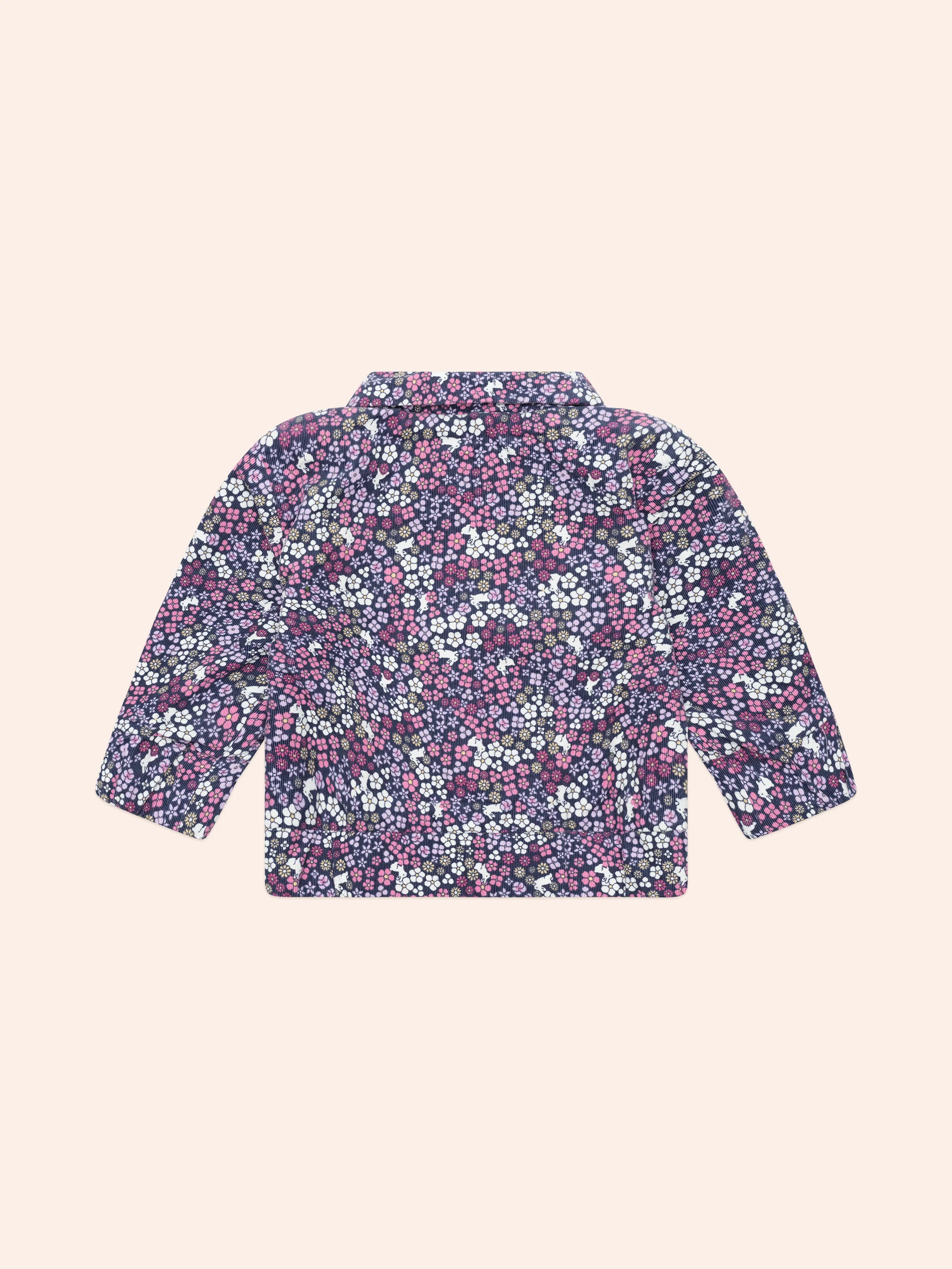Huxbaby Midnight Flower Garden Cord Jacket - Image 5