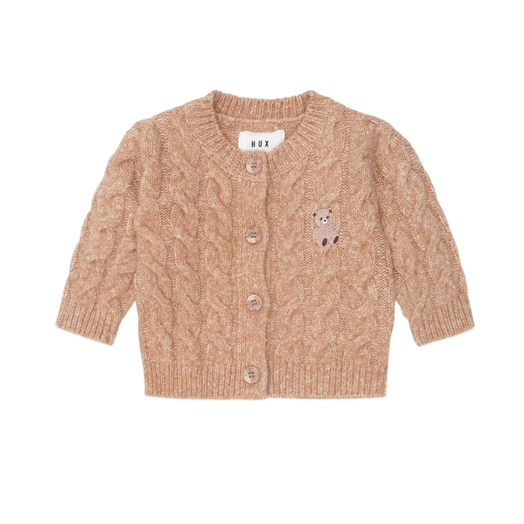My First Hux Newborn Knit Cardi