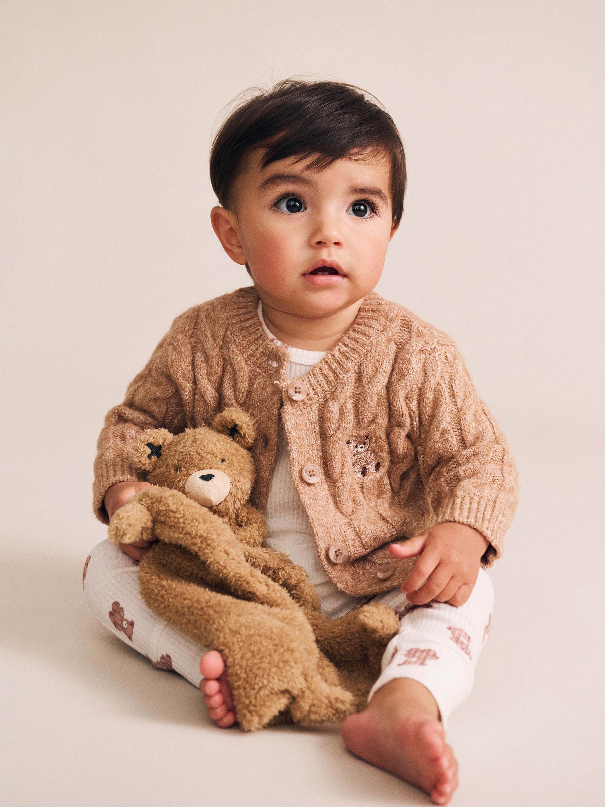 My First Hux Newborn Knit Cardi - Image 3