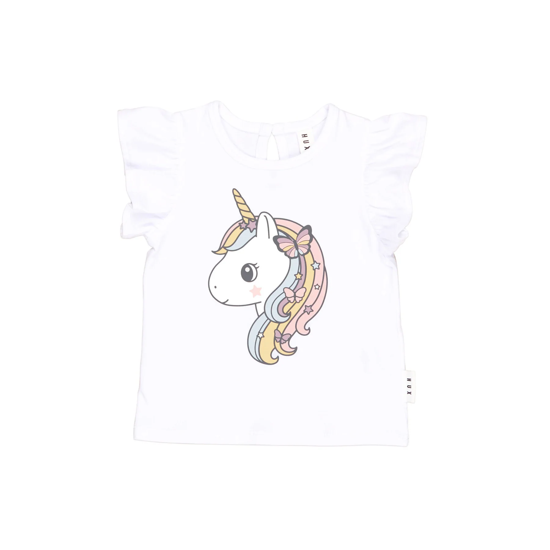 Mystic Unicorn Frill T-Shirt - White