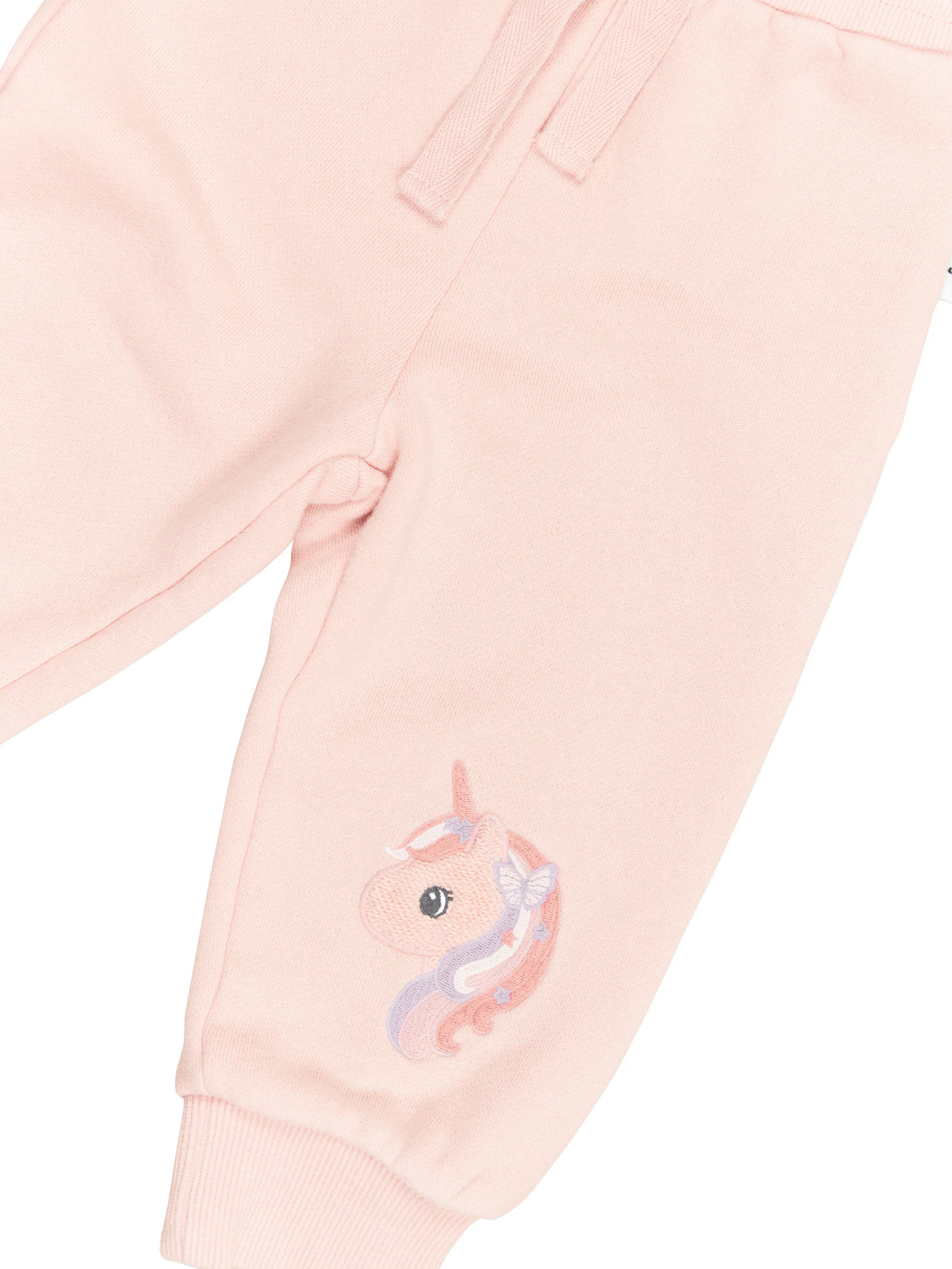 Mystic Unicorn Retro Track Pant - Washed Rosebud - Image 3