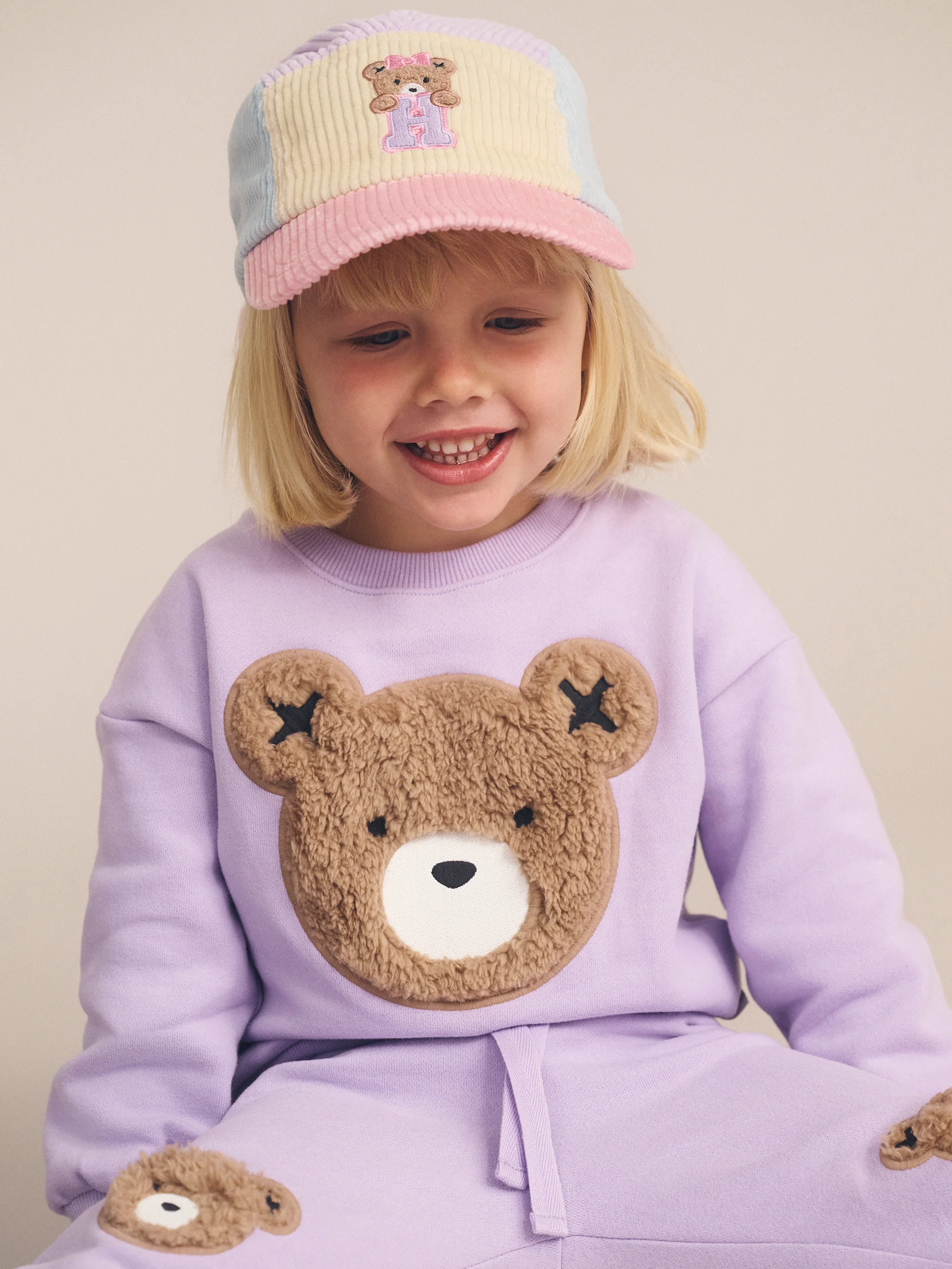 Huxbaby Orchid Furry Huxbear Track Pant - Image 3