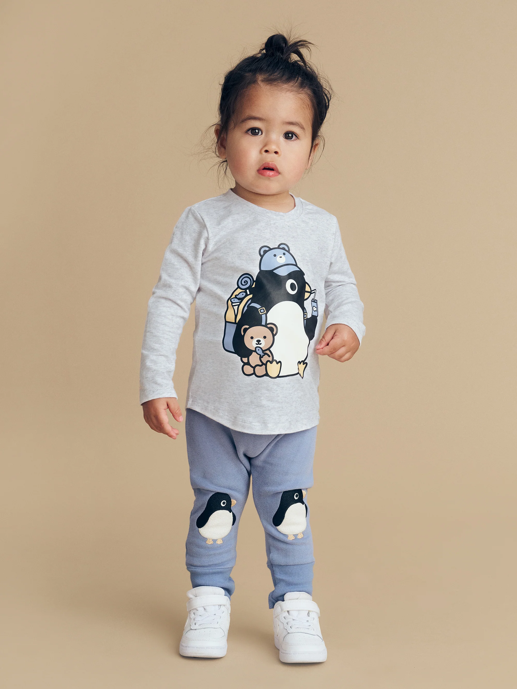 Percy Snack Top - Light Grey Marle - Image 2