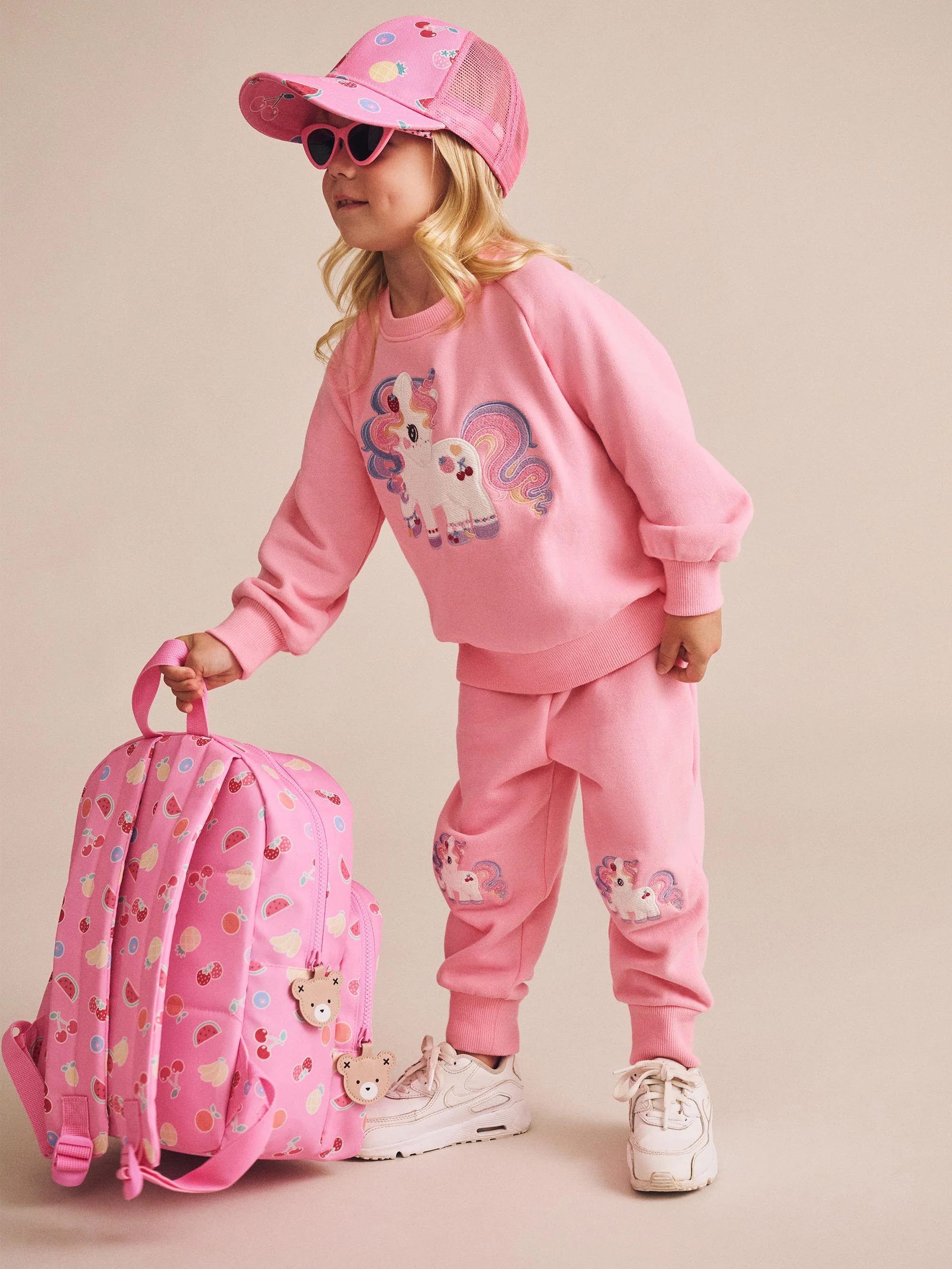 Huxbaby Pink Fruit Emoji Cap - Image 2