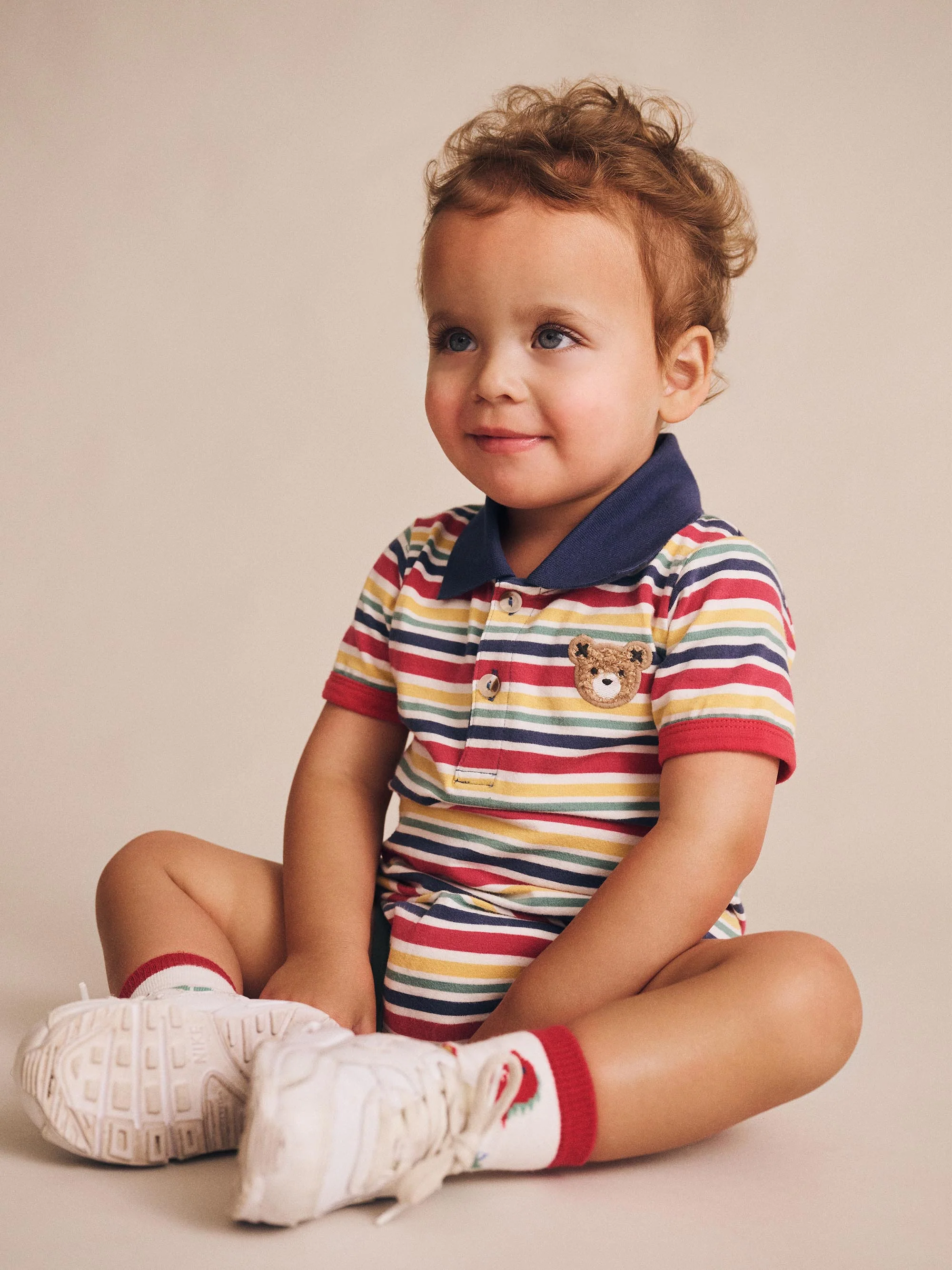 Huxbaby Preppy Polo Romper - Image 3