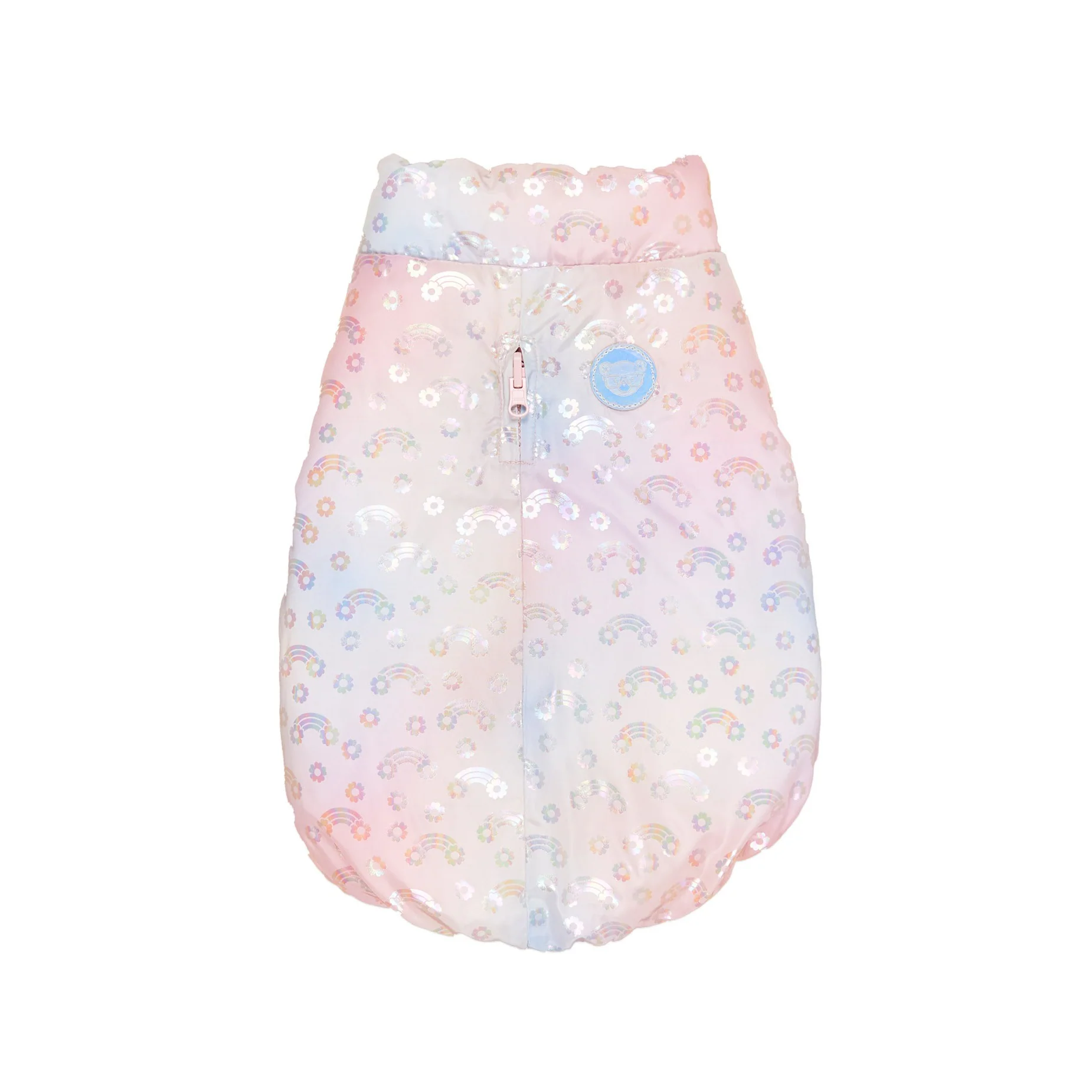 Rainbow Reversible Dog Vest - Rosebud - Image 5