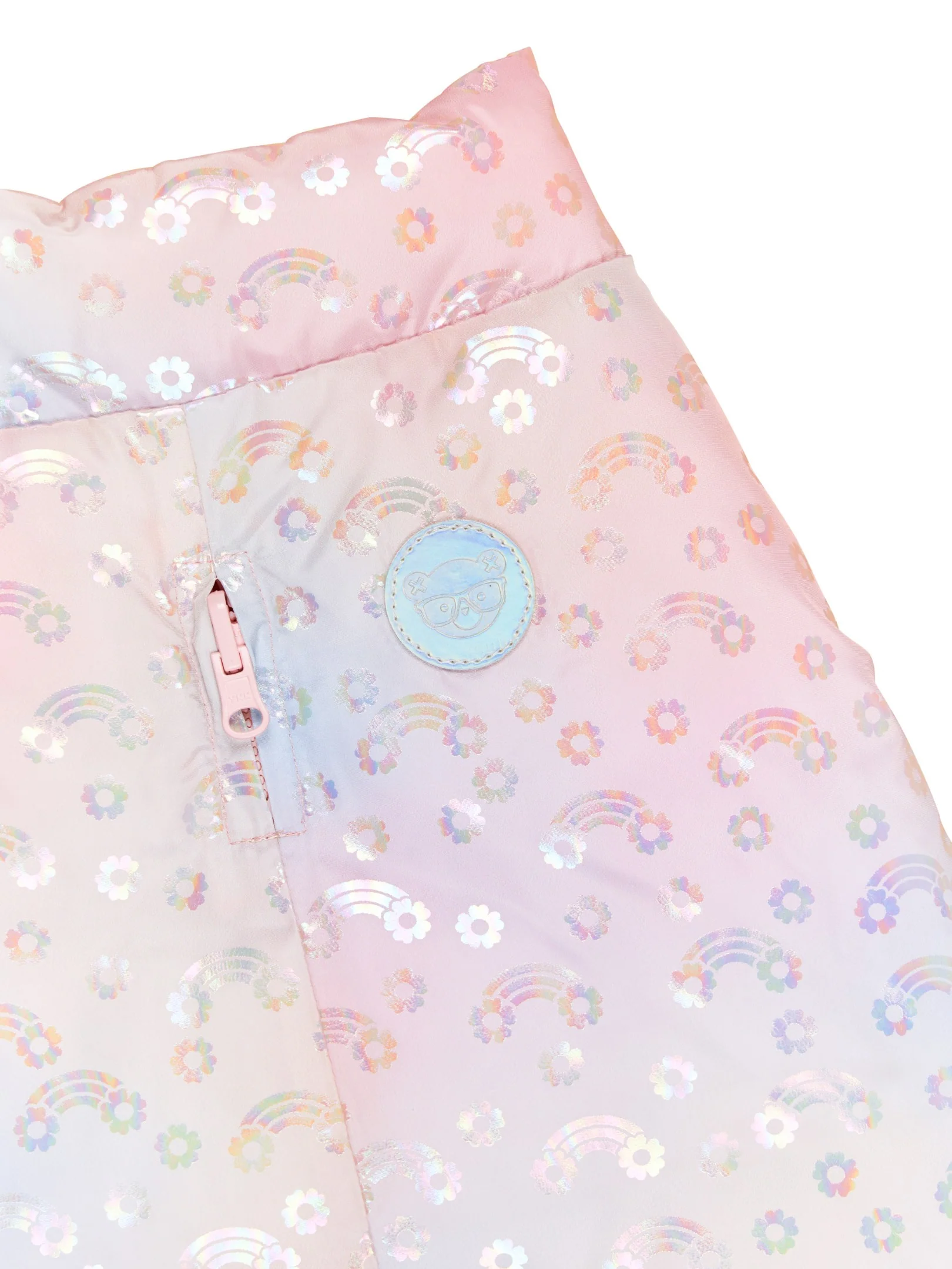 Rainbow Reversible Dog Vest - Rosebud - Image 6