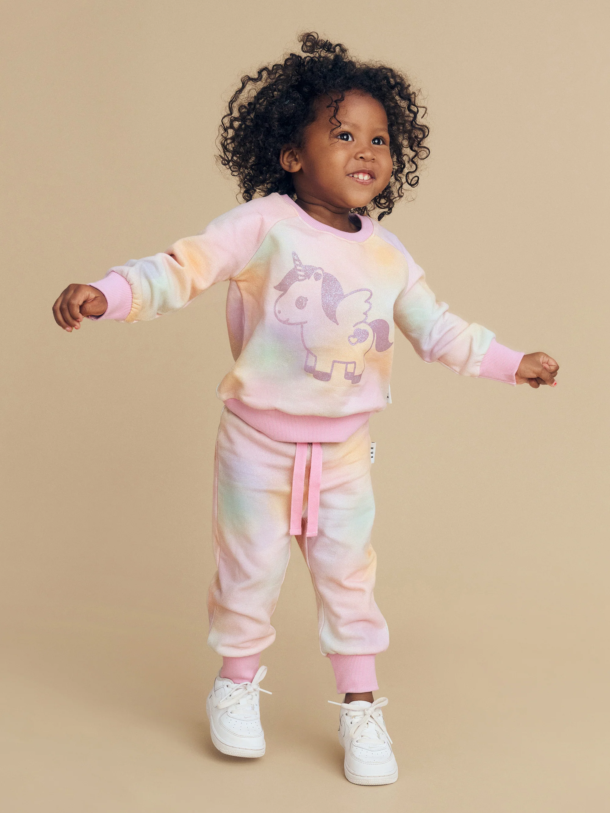 Huxbaby Rainbow Swirl Retro Track Pant - Image 2