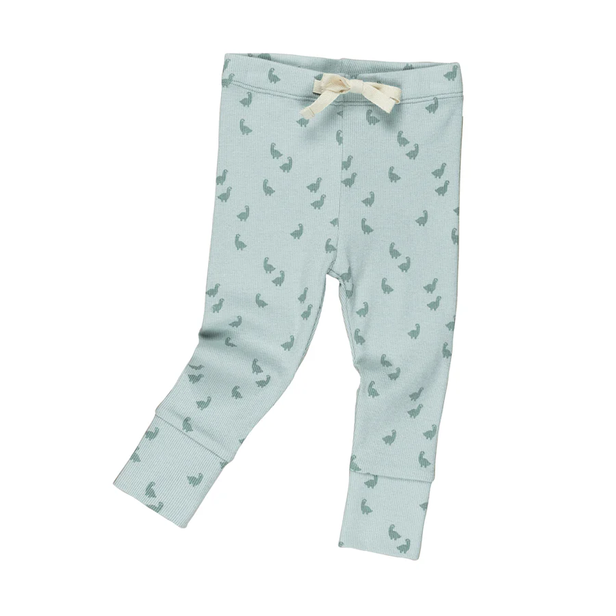 Huxbaby Rib Legging - Tiny Dino Print - Image 4