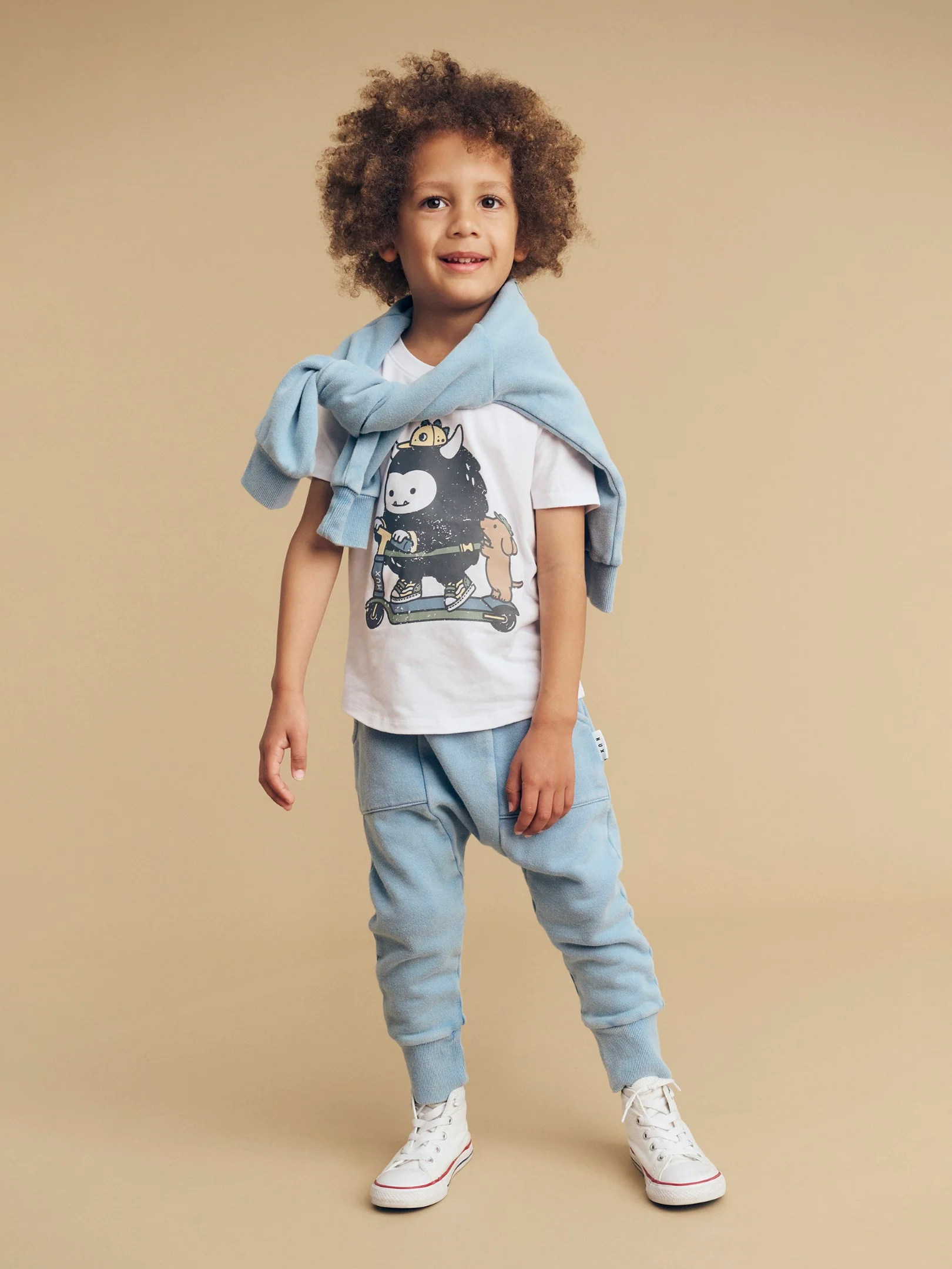 Scooter Monster T-Shirt - White - Image 2