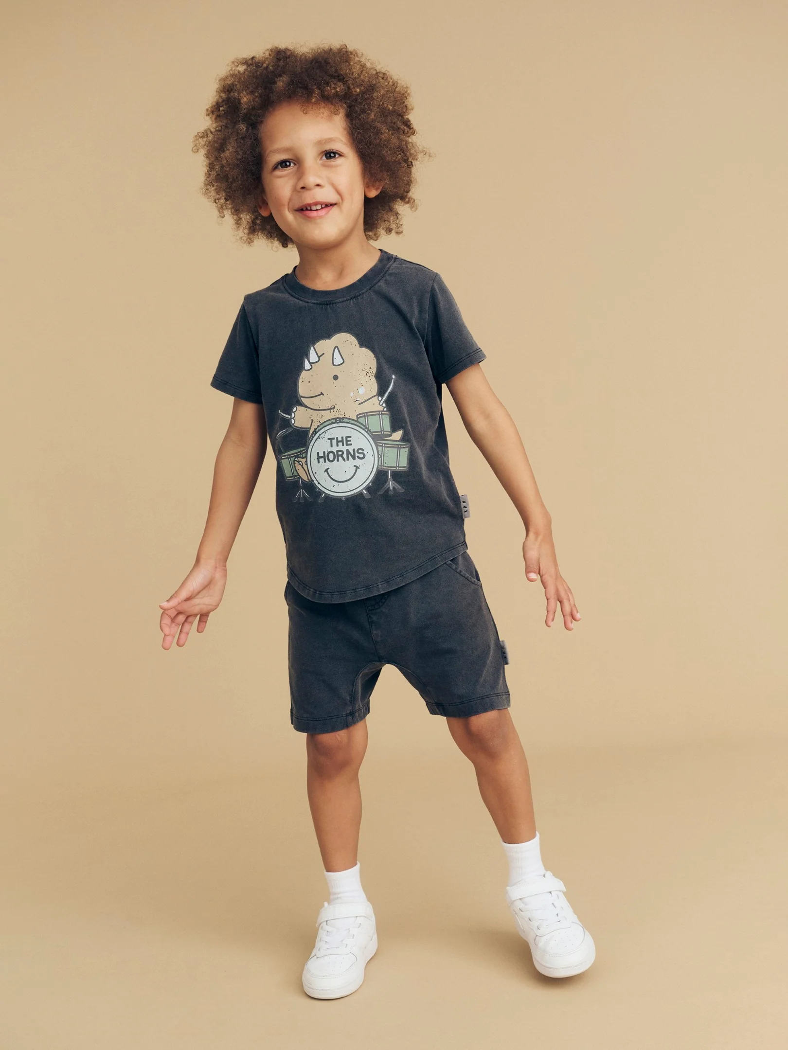 Slouch Short - Washed Black - Image 2