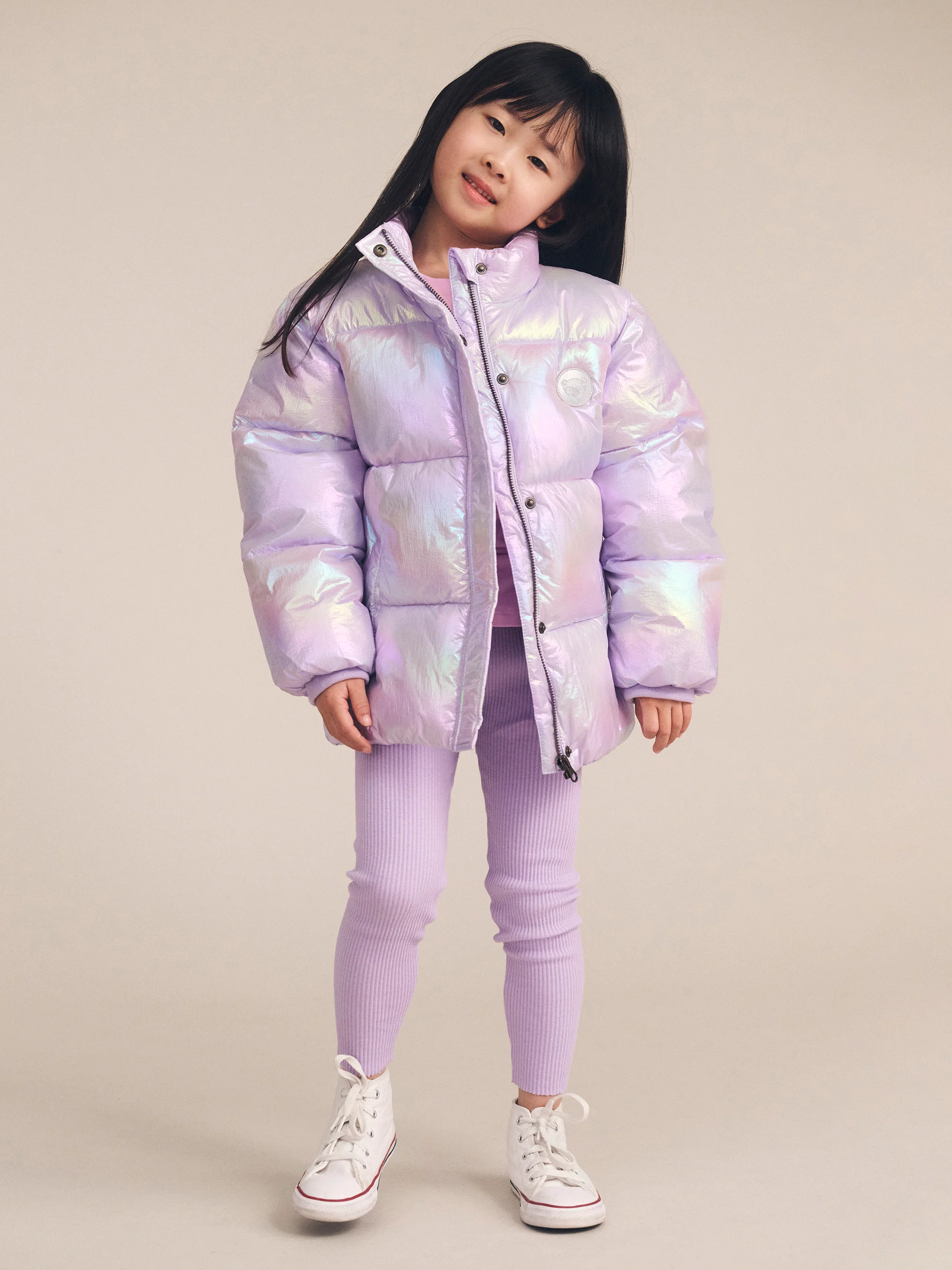 Huxbaby Sparkles Puffer Jacket - Image 5