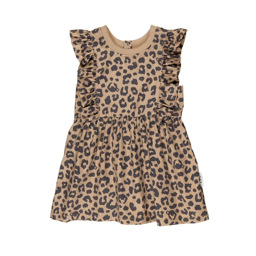 Huxbaby Sporty Frill Dress - Hidden Hux Print