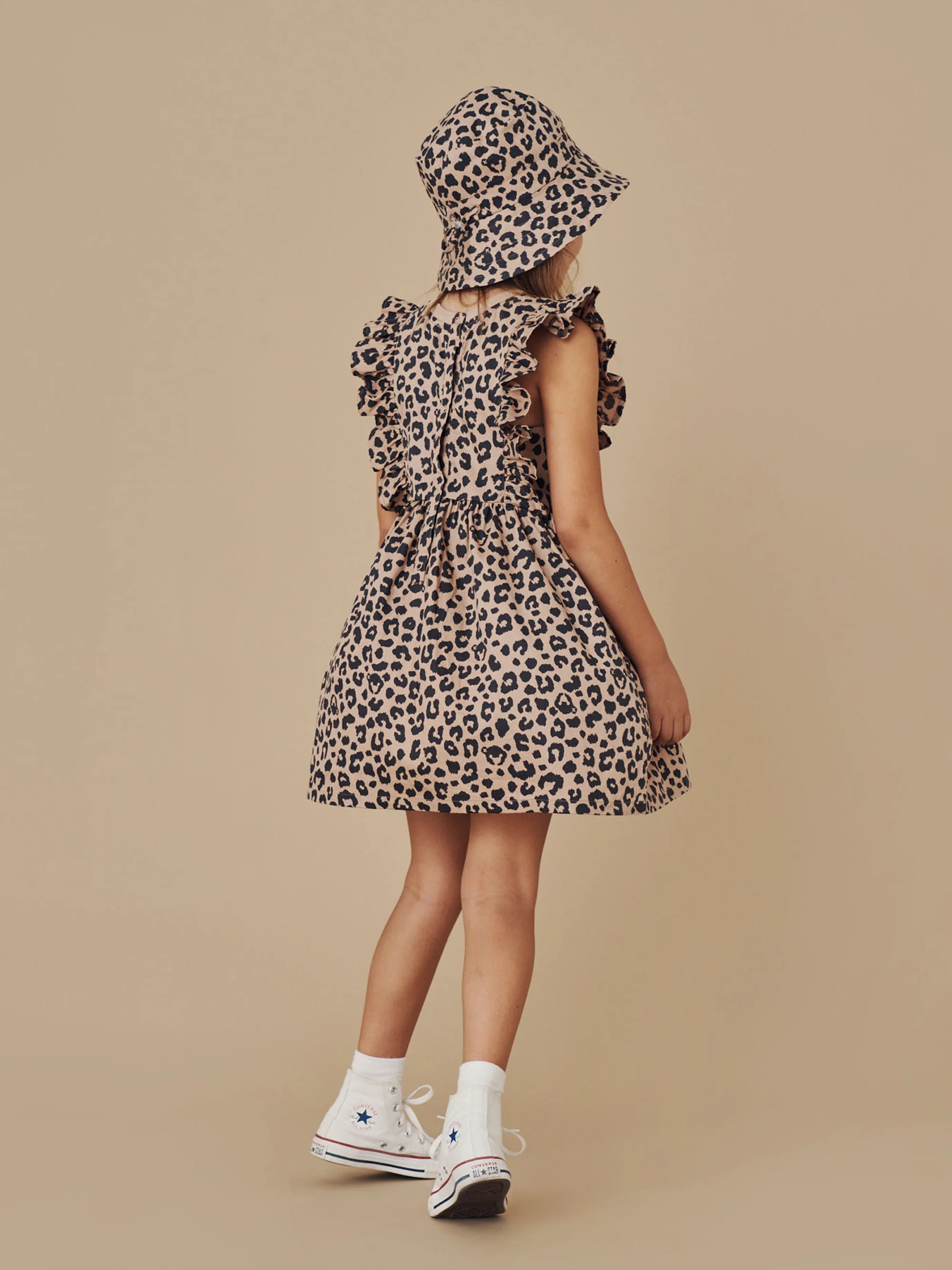 Huxbaby Sporty Frill Dress - Hidden Hux Print - Image 6