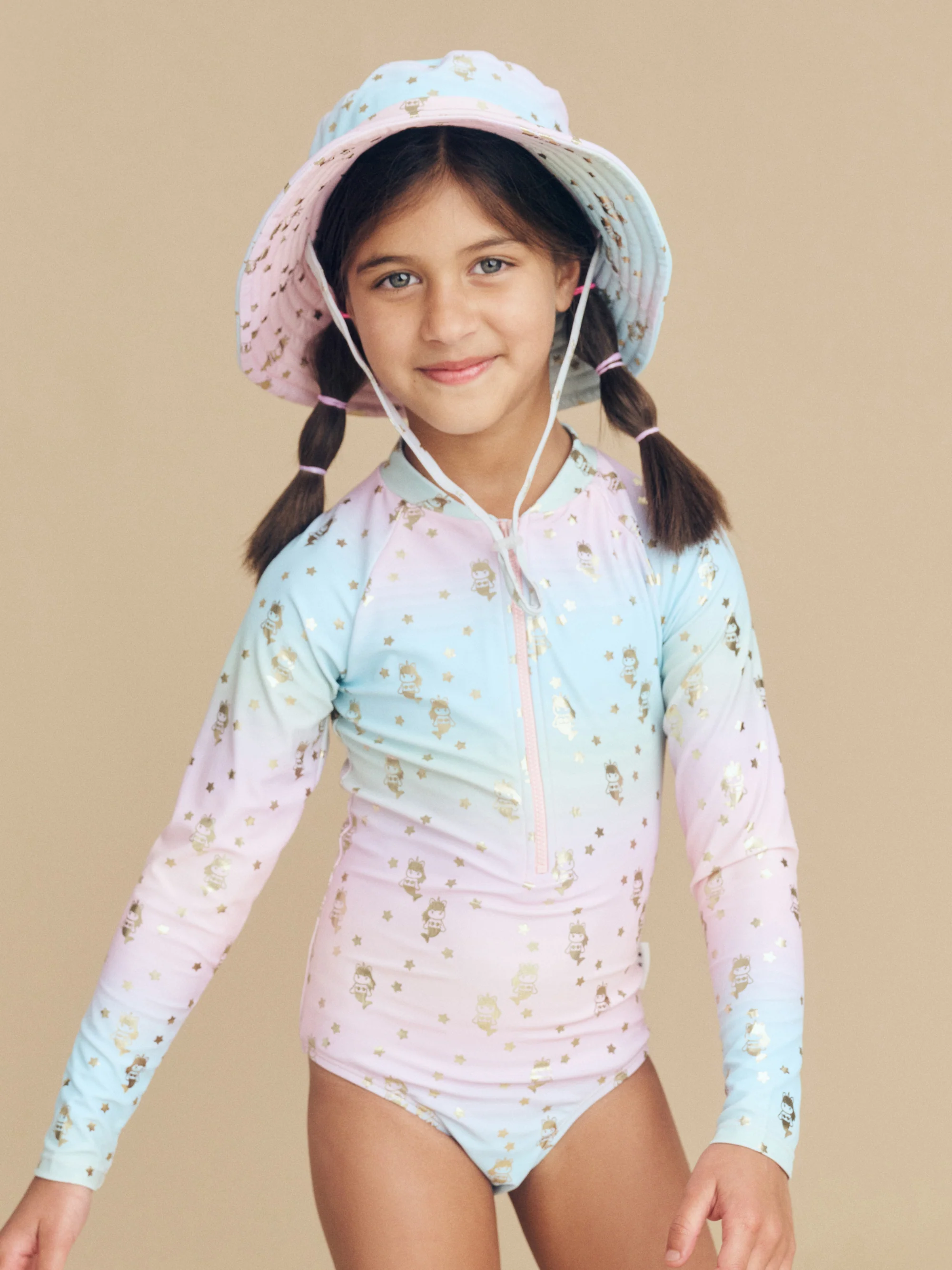 Huxbaby Star Mermaid Swim Hat - Image 2