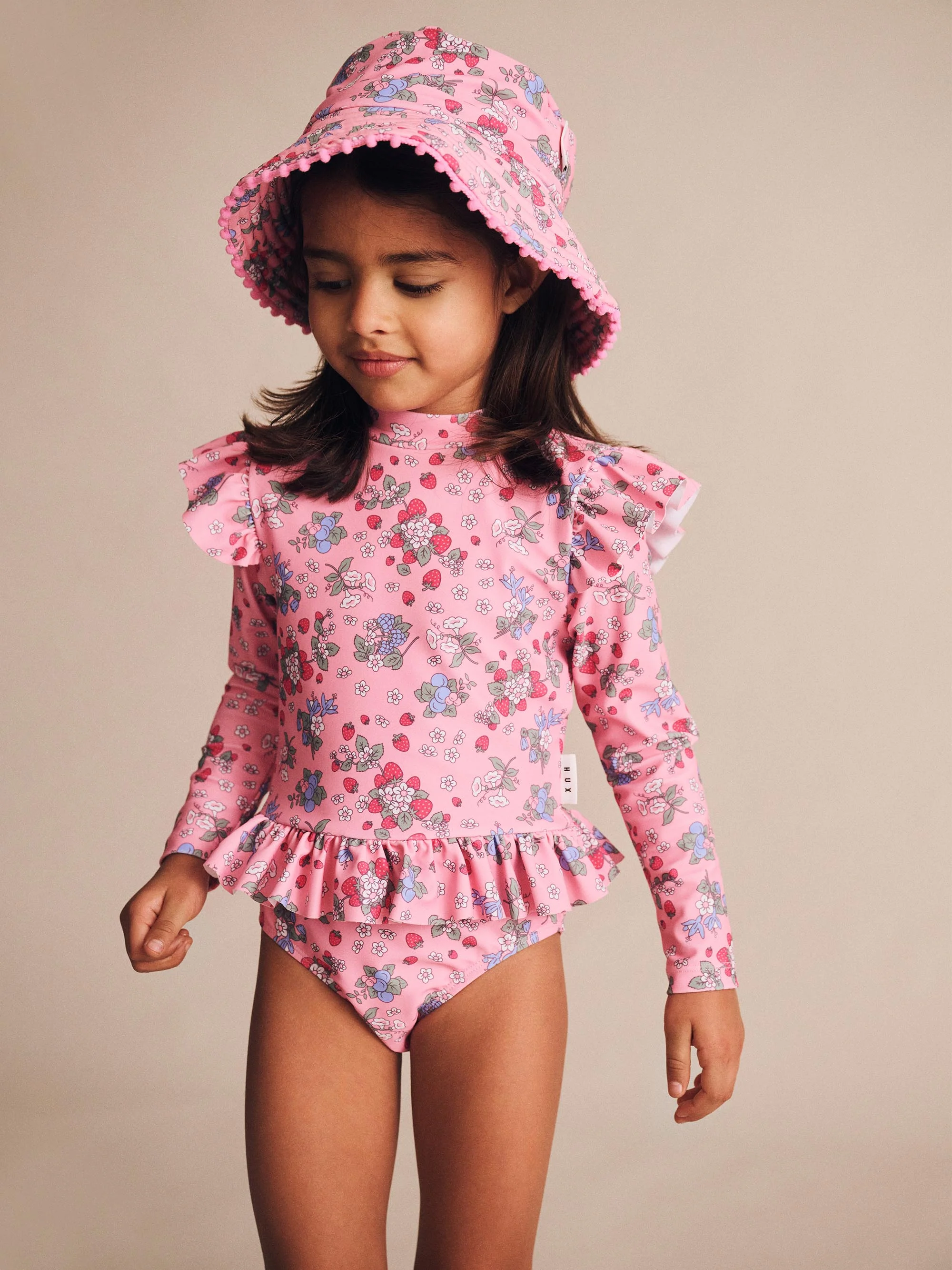 Strawberry Garden Frill Swimsuit - Image 3