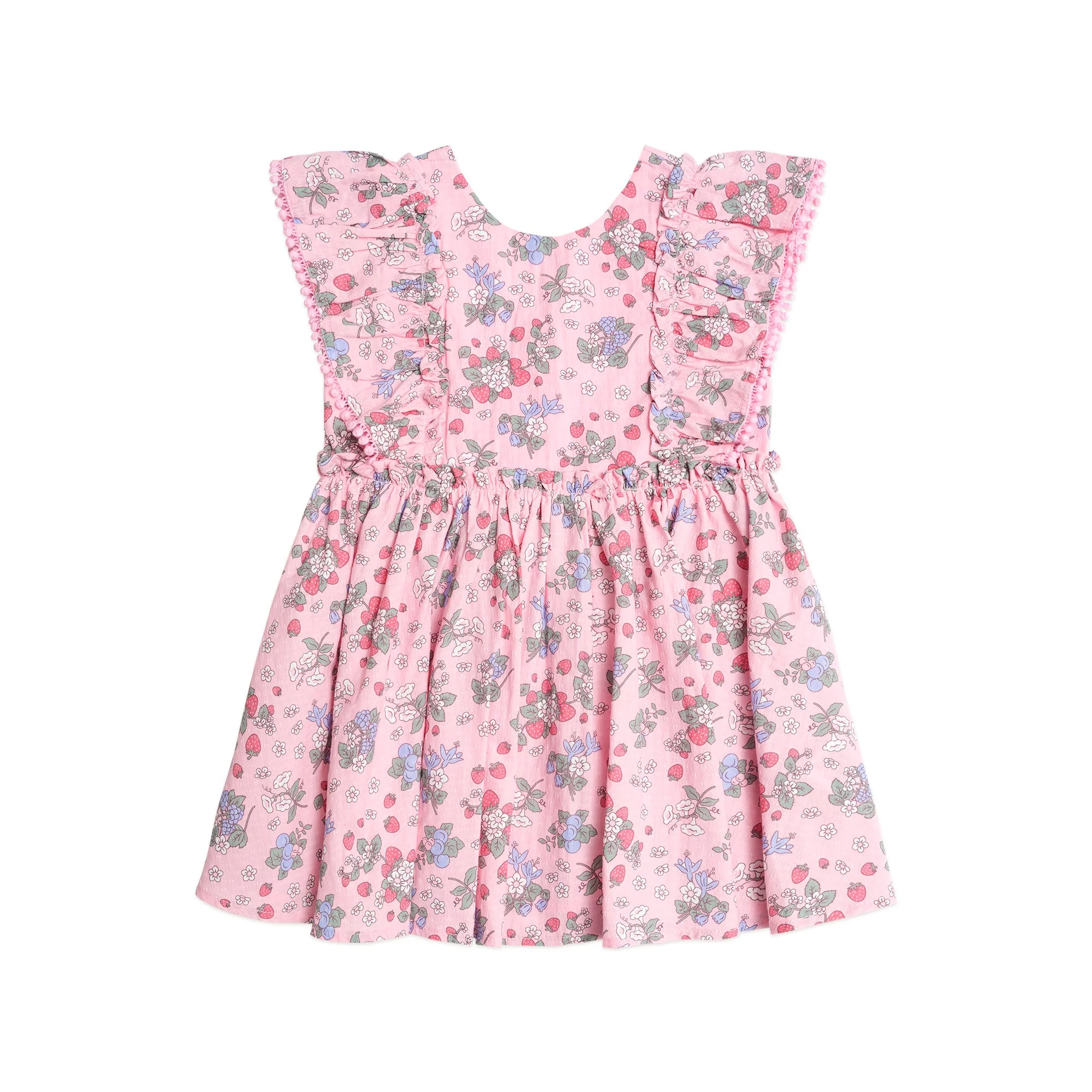 Huxbaby Strawberry Garden Sunday Best Dress