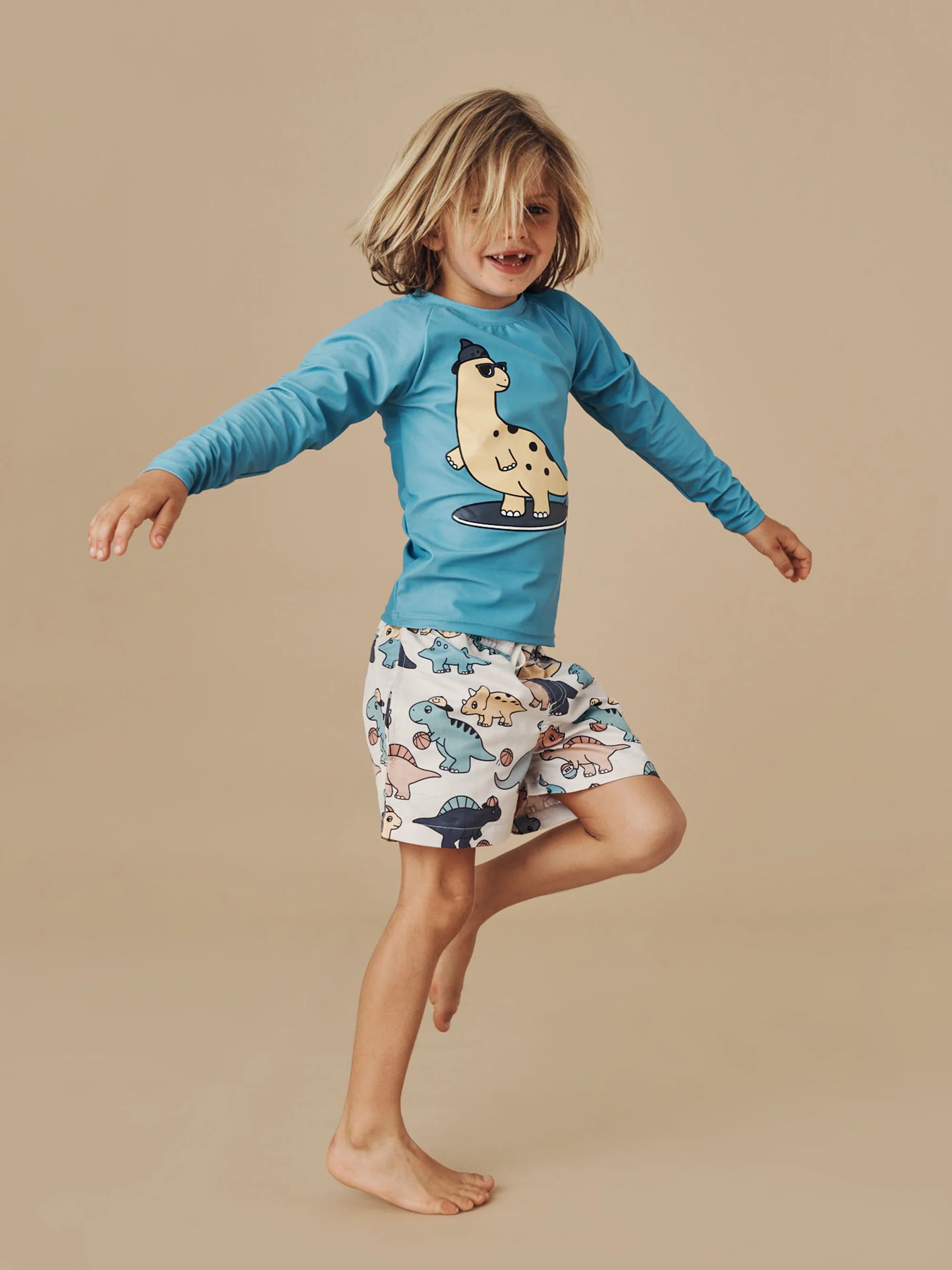 Huxbaby Boardies - B-Ball Dino Print - Image 4