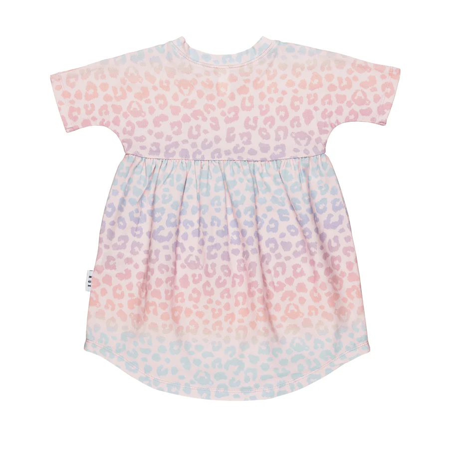 Huxbaby Swirl Dress - Rainbow Hidden Hux Print - Image 3