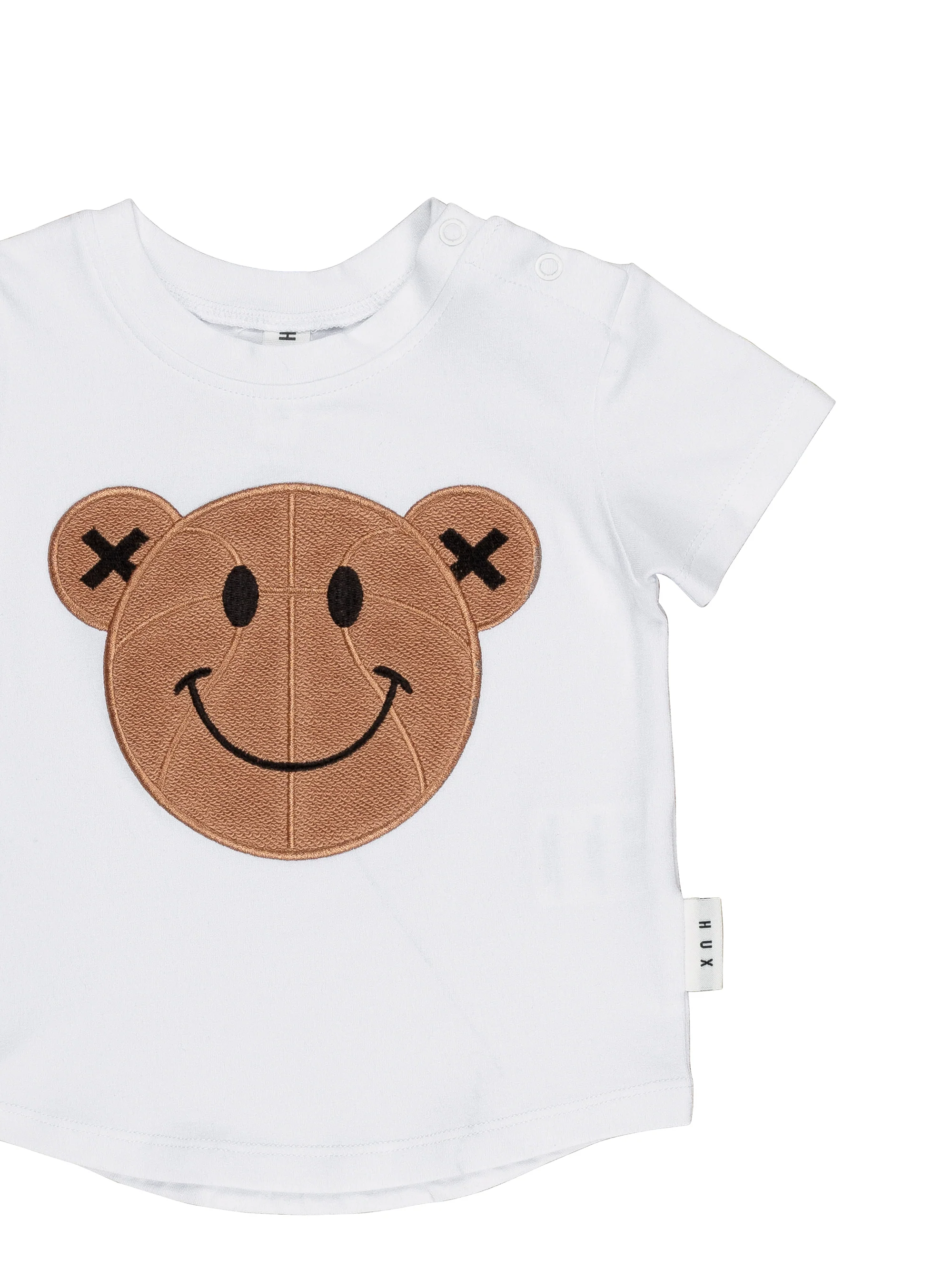 Huxbaby T-Shirt B-Ball Bear - White - Image 4