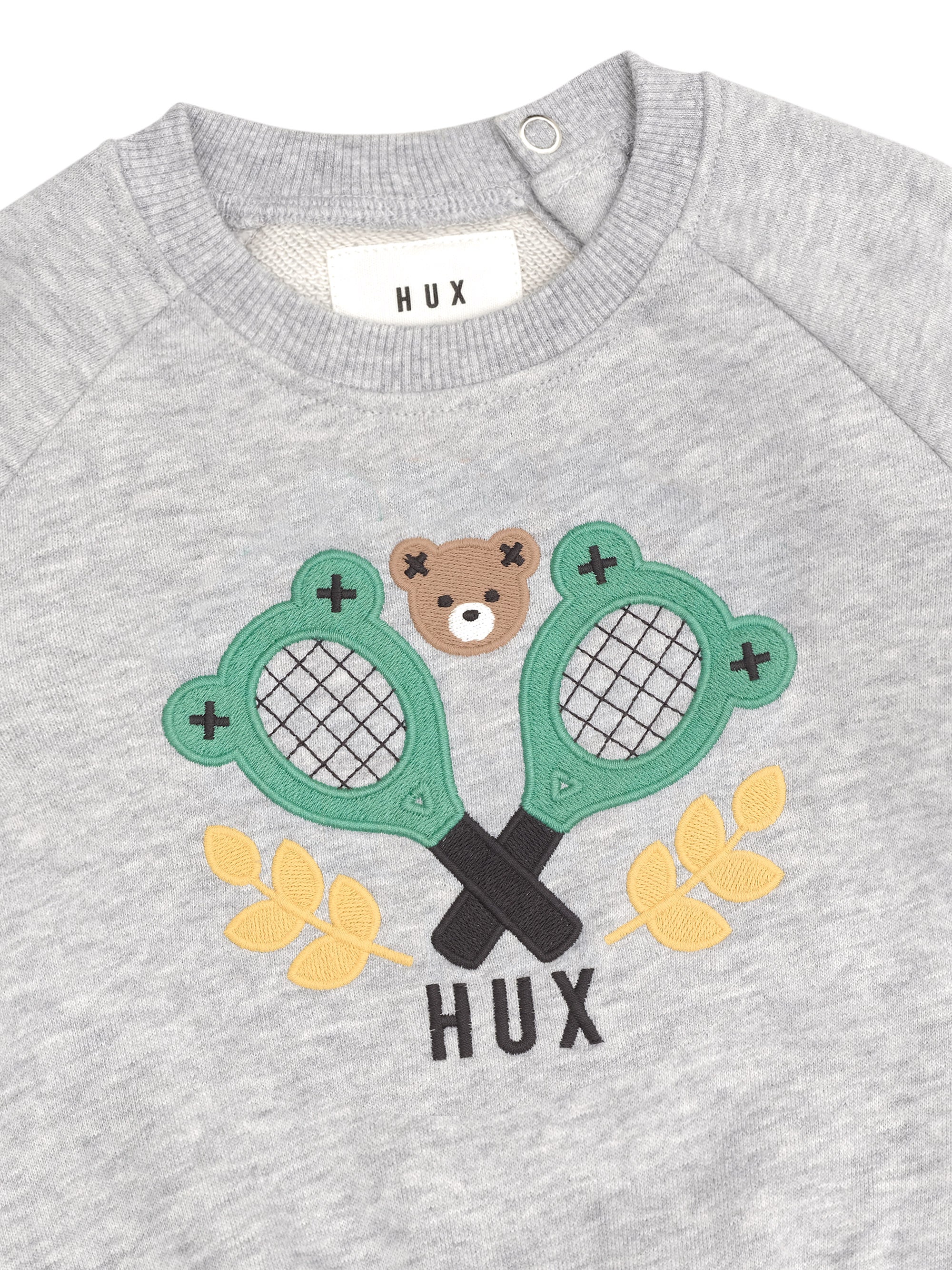 Tennis Hux Sweatshirt - Grey Marle - Image 6