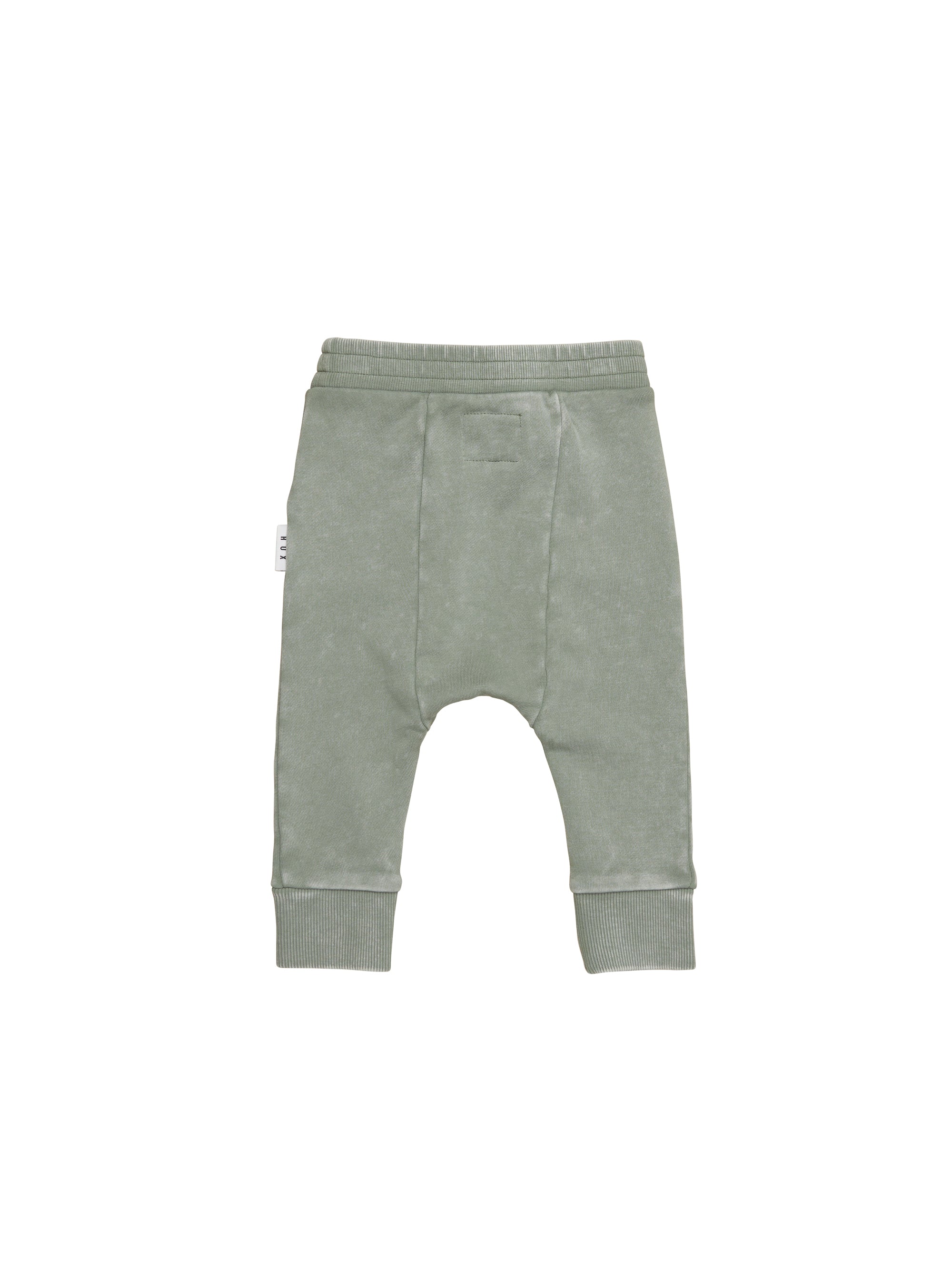 Huxbaby Pocket Drop Crotch Pant - Vintage Fern - Image 6