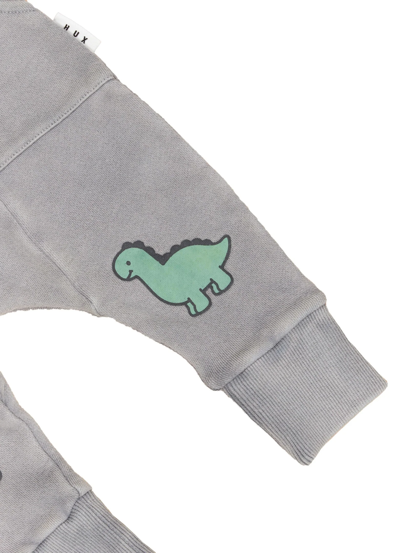 Vintage Grey Dino Drop Crotch Pant - Washed Grey - Image 5