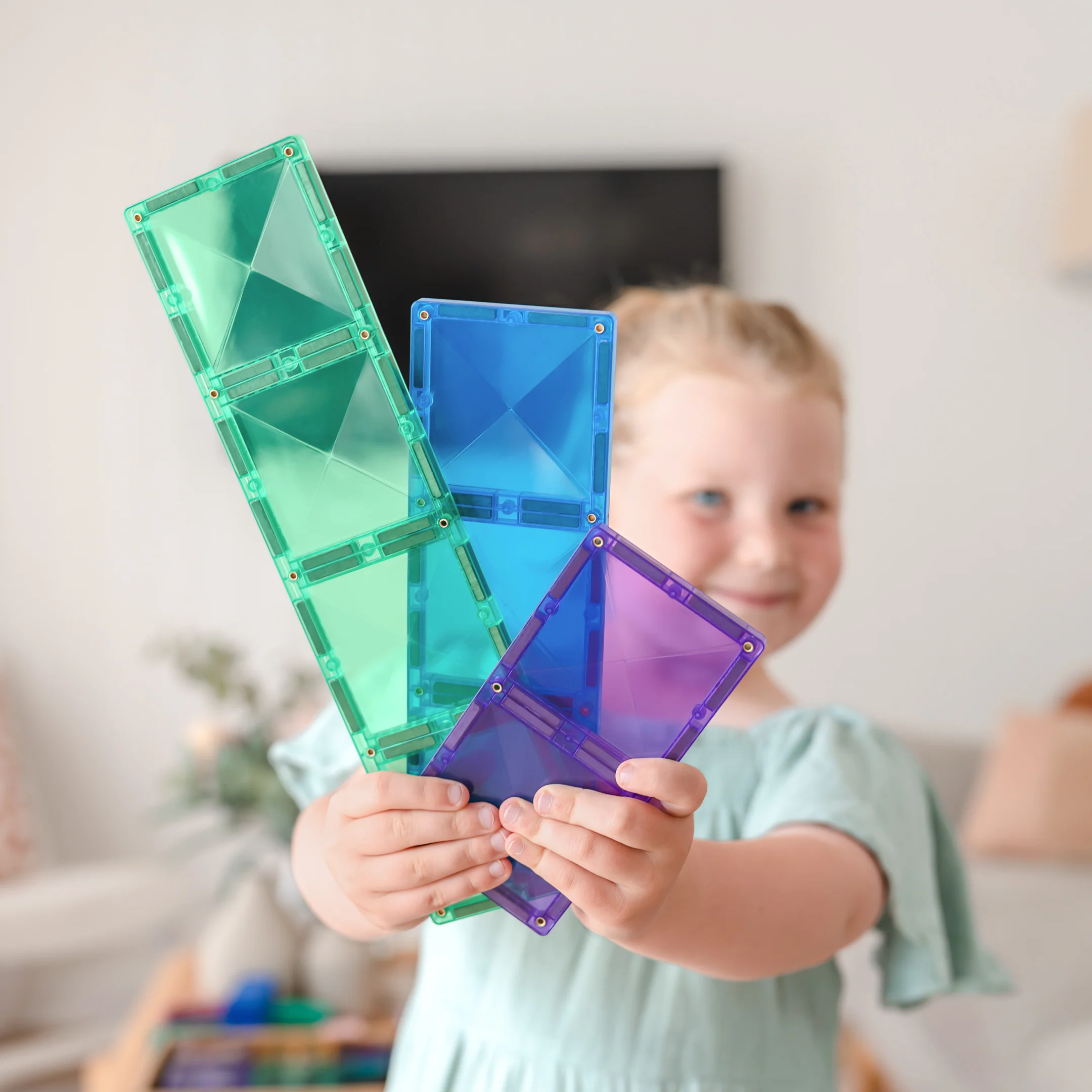 18 Piece Rectangle Set | Rainbow - Image 2