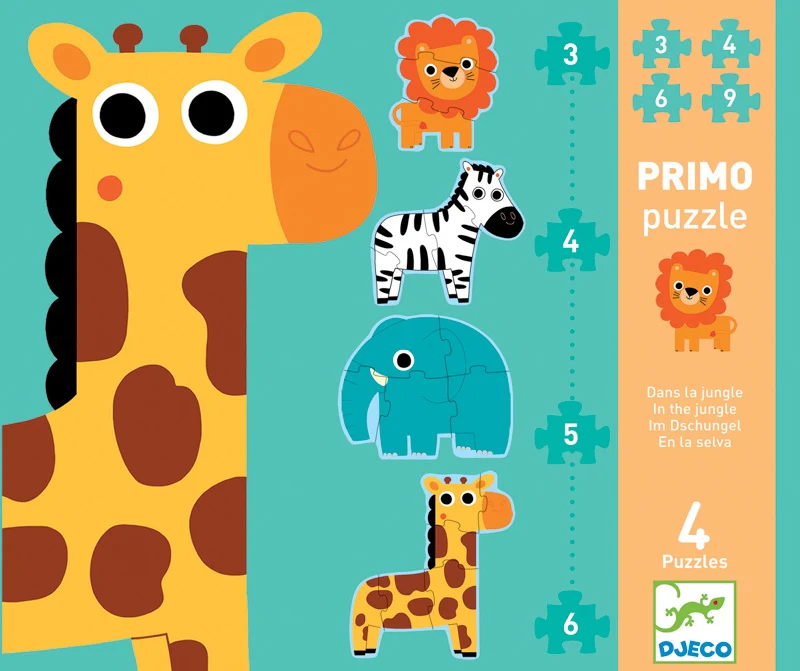 In the Jungle Progress Puzzle