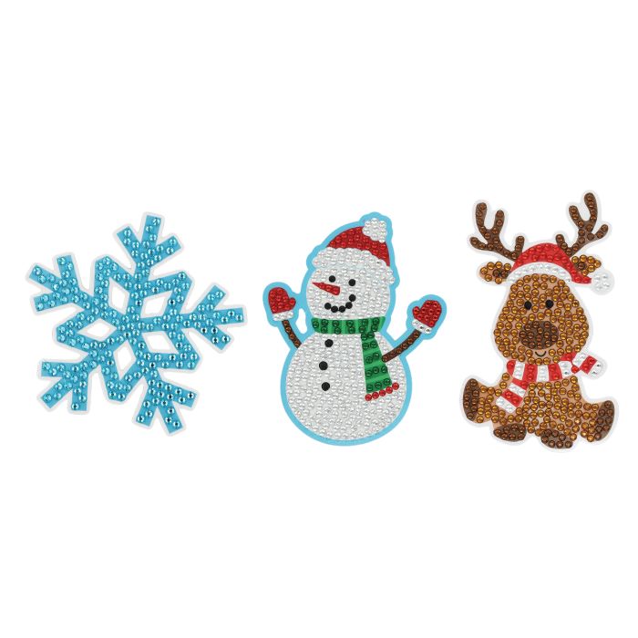 Festive Diamond Art Kit Set of 3 - Assorted - Image 2