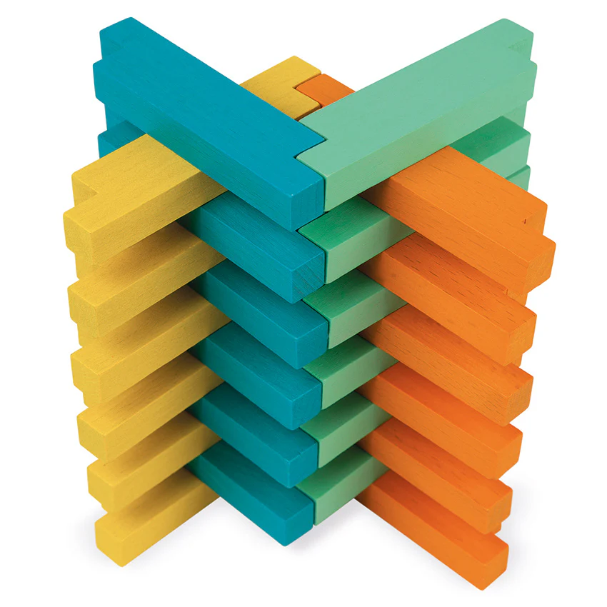 60 Piece Connecting Blocks - Image 2