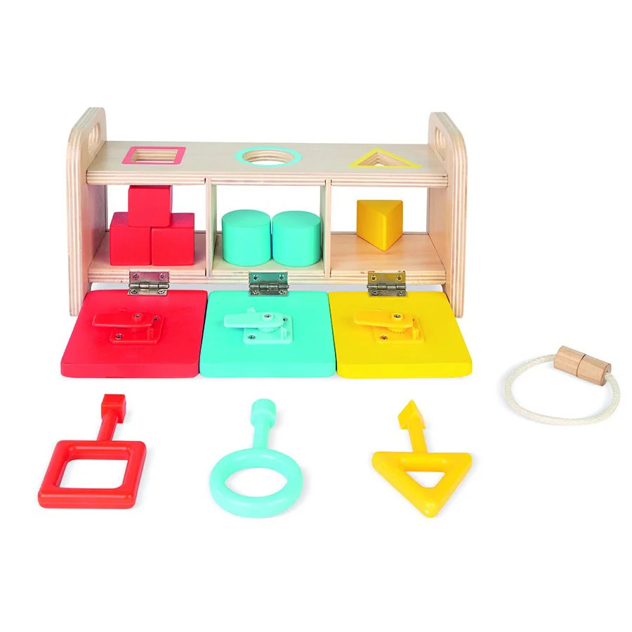 Essentials Shape Box With Keys