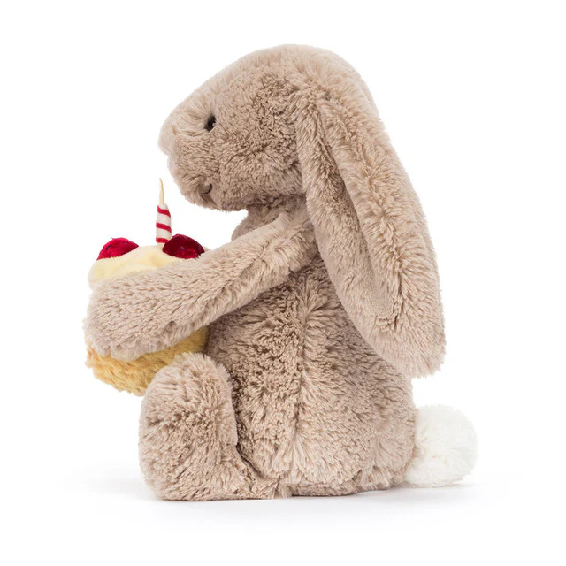 Bashful Beige Birthday Bunny - Image 3