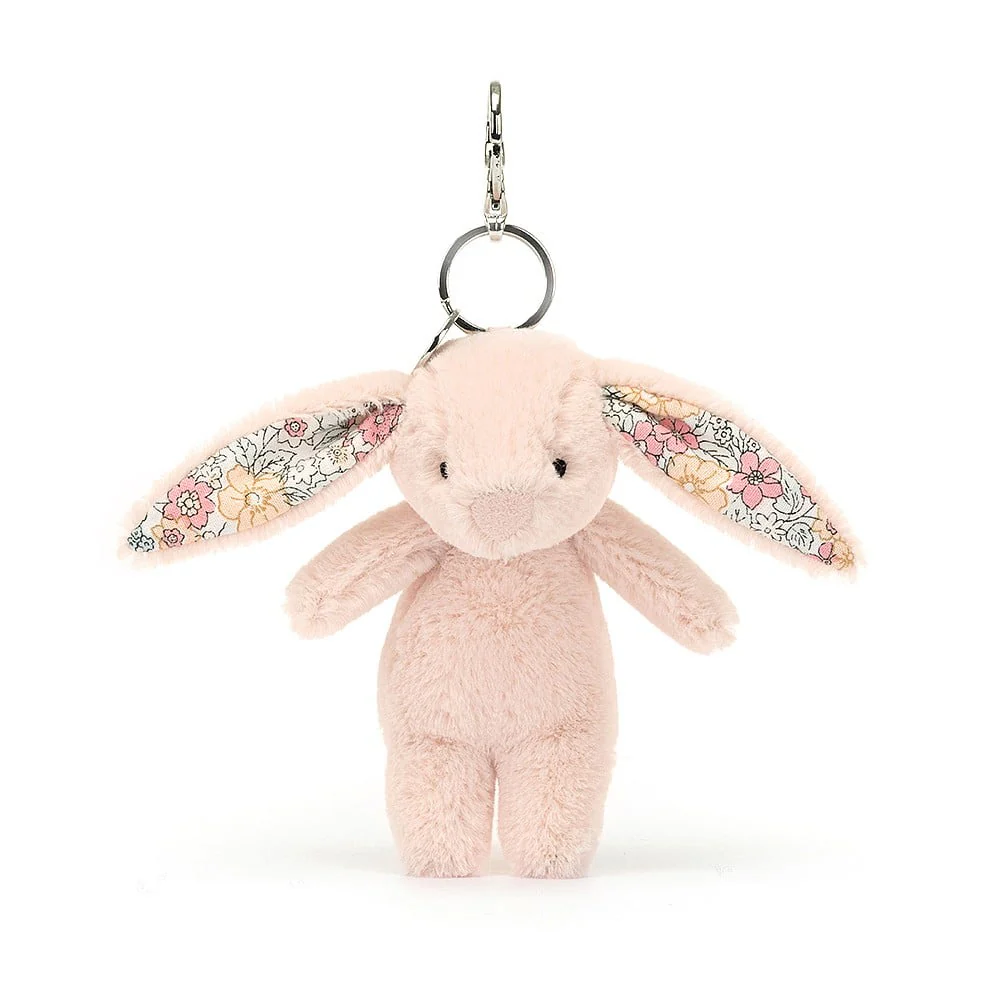 Bashful Blossom Bunny Blush Bag Charm