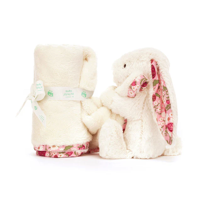 Blossom Cream Bunny 'Berry' Soother