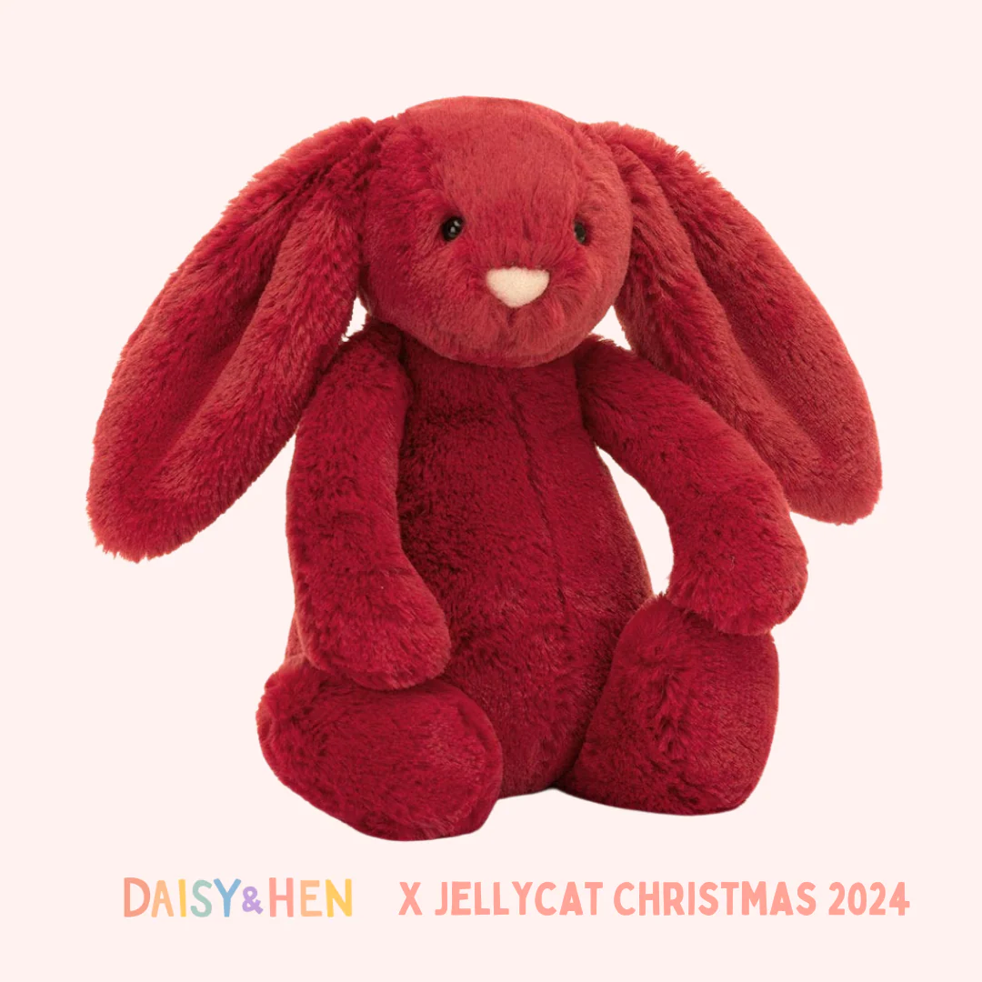 Bashful Bunny Small - Cranberry