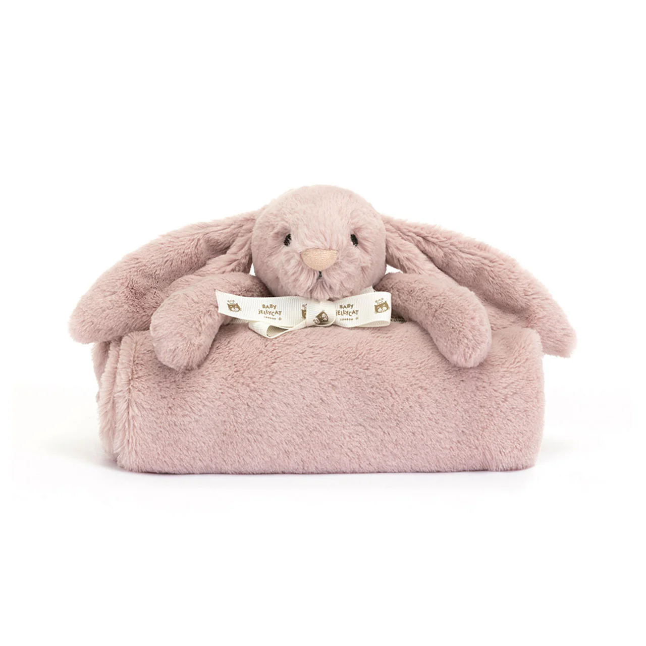 Bashful Luxe Bunny Rosa Blankie - Image 3